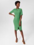 Hobbs Tillie Midi Dress, Pea Green