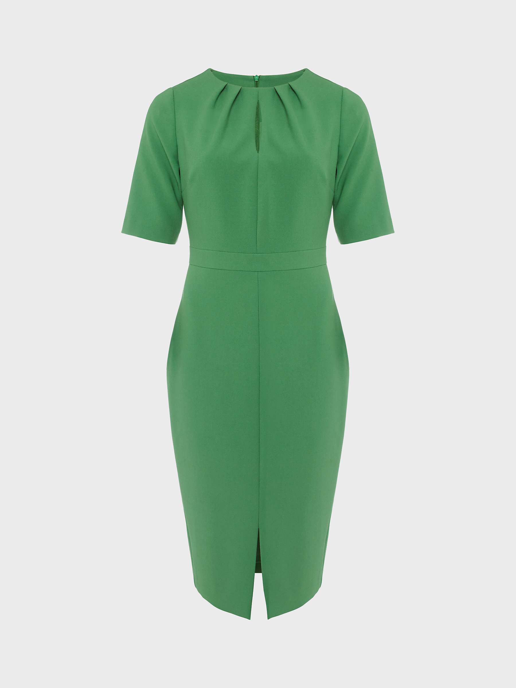 Buy Hobbs Tillie Midi Dress, Pea Green Online at johnlewis.com