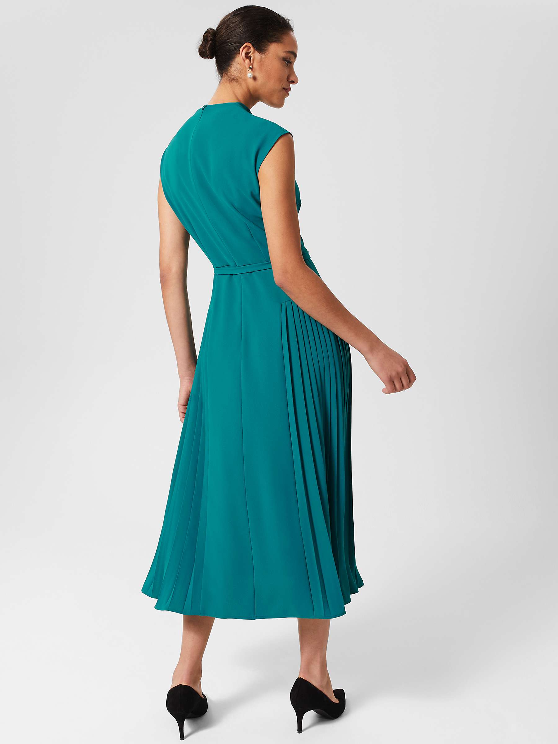 Buy Hobbs Sierra Cowl Neck Midi Dress Online at johnlewis.com