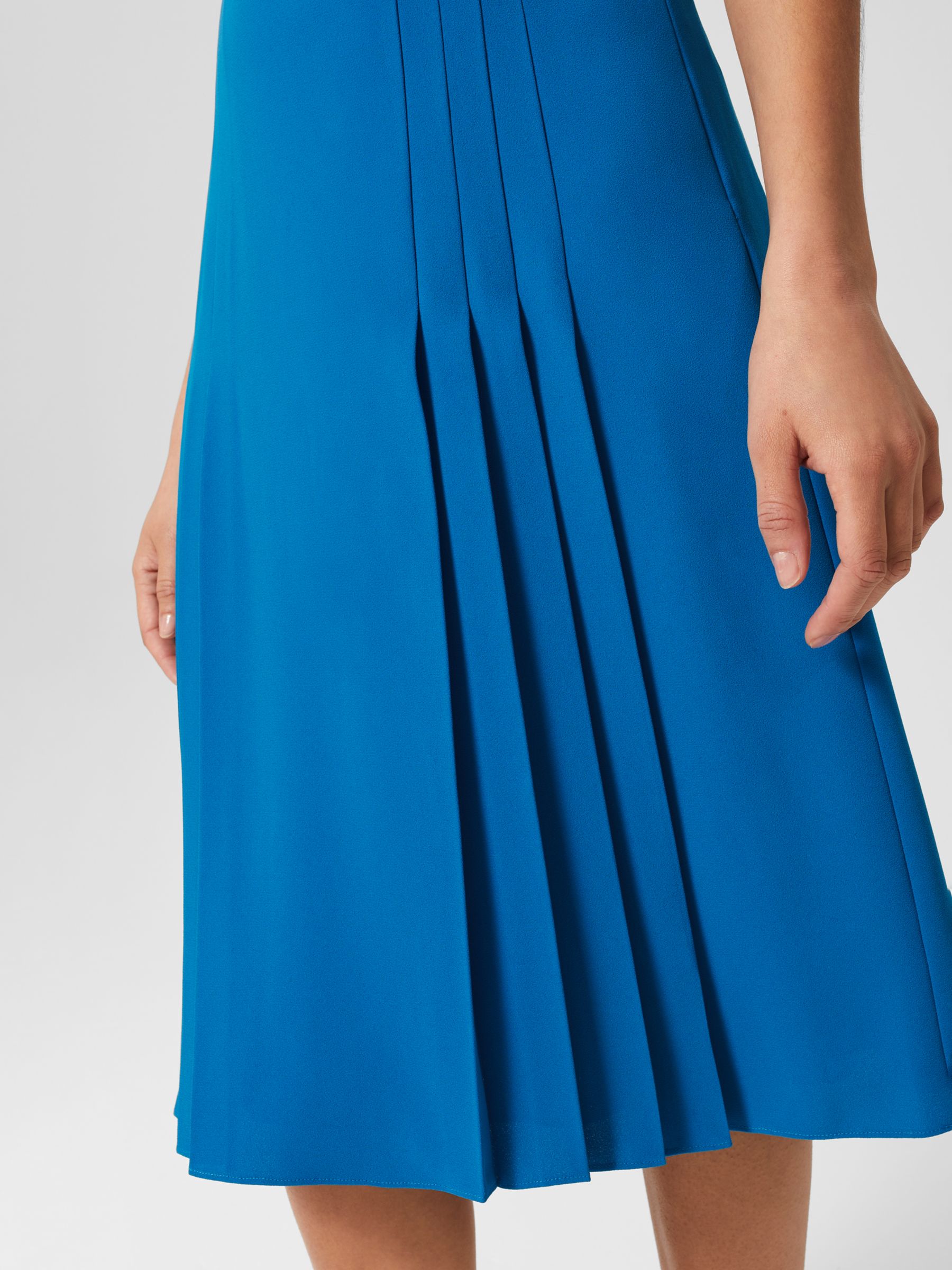Buy Hobbs Everleigh Skirt, Imperial Blue Online at johnlewis.com