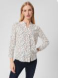 Hobbs Luca Blouse, Ivory/Multi, Ivory/Multi