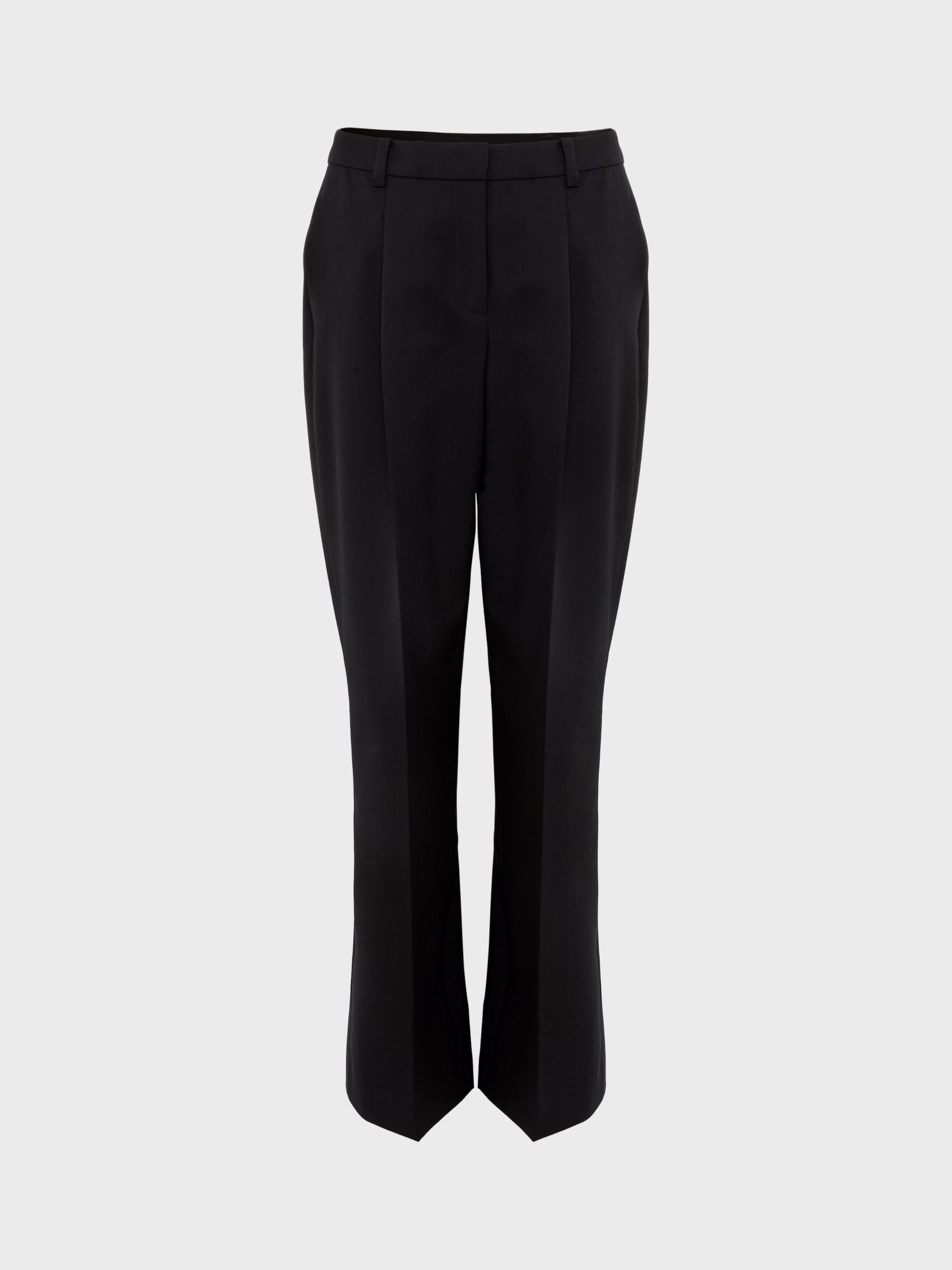 Buy Hobbs Fara Wide Leg Trousers, Navy Online at johnlewis.com