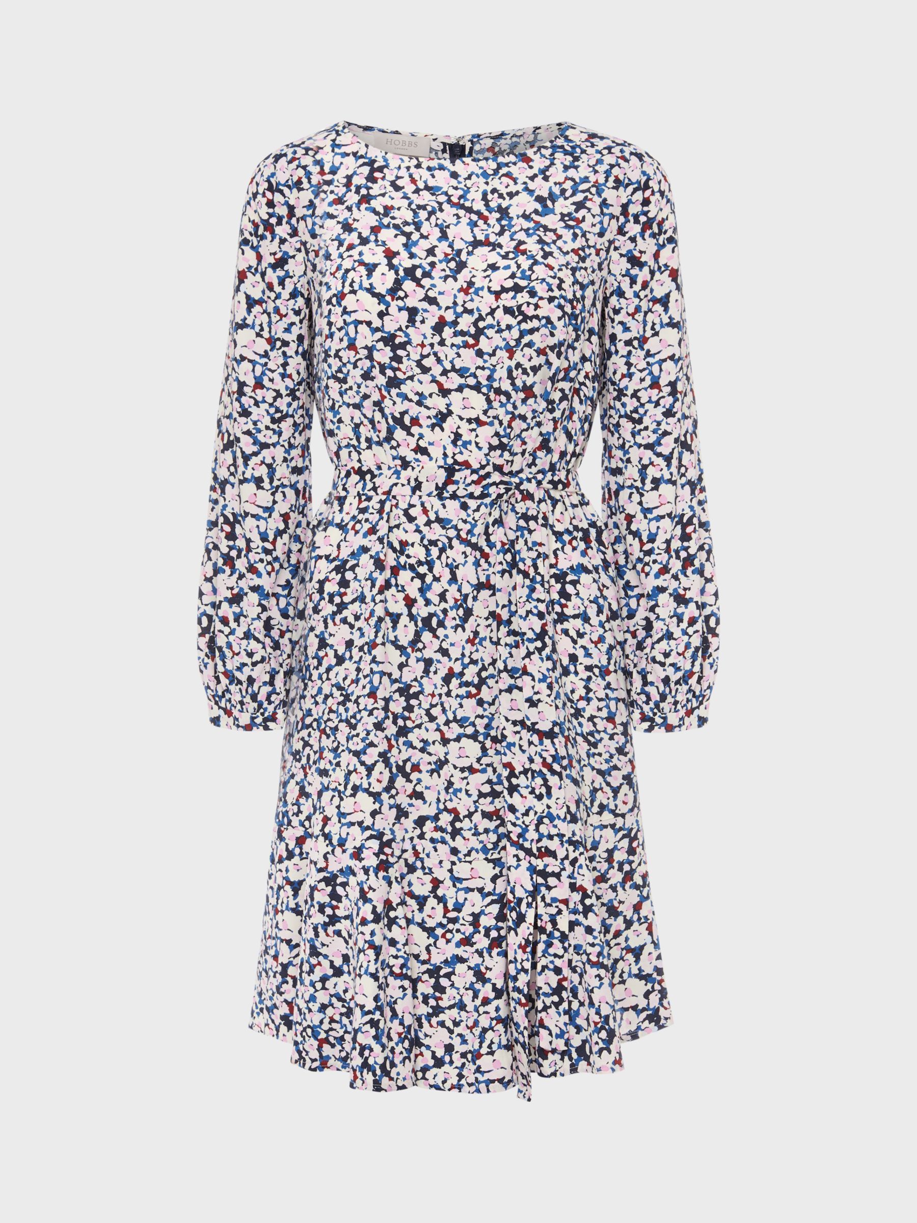 Hobbs Marta Mini Dress, Multi at John Lewis & Partners