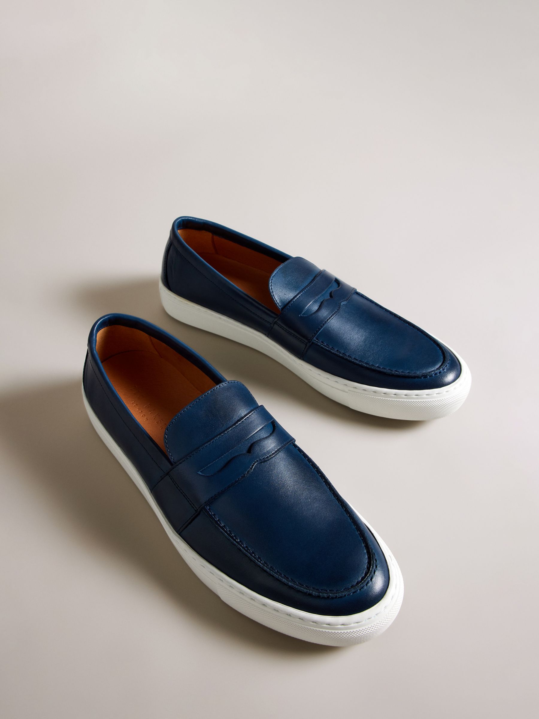 Ted Baker Hecter Leather Loafer Trainers