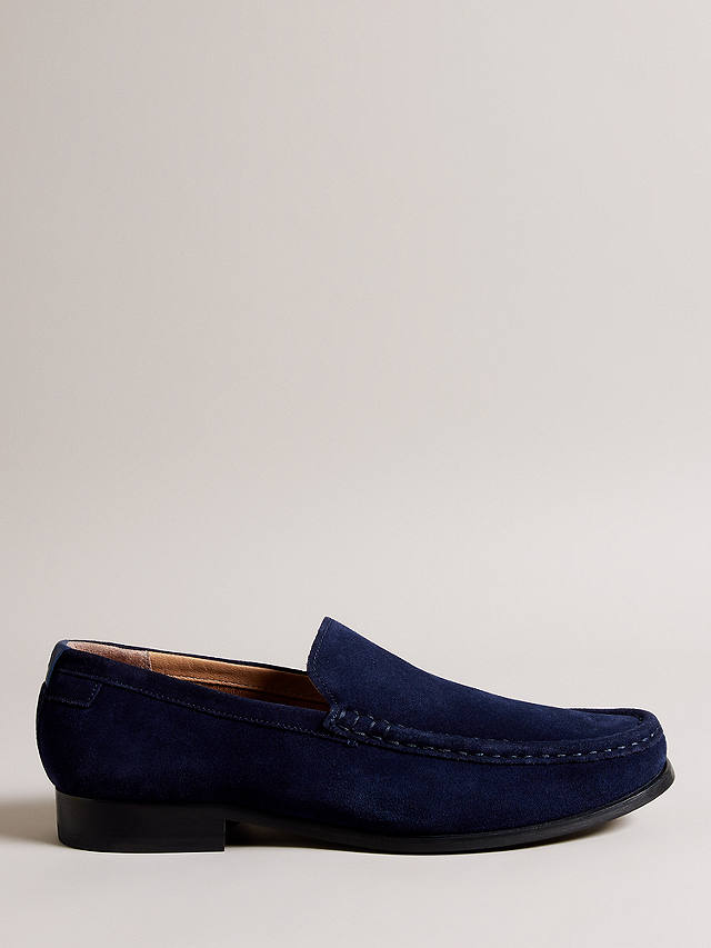Ted Baker Labis Suede Loafers, Navy