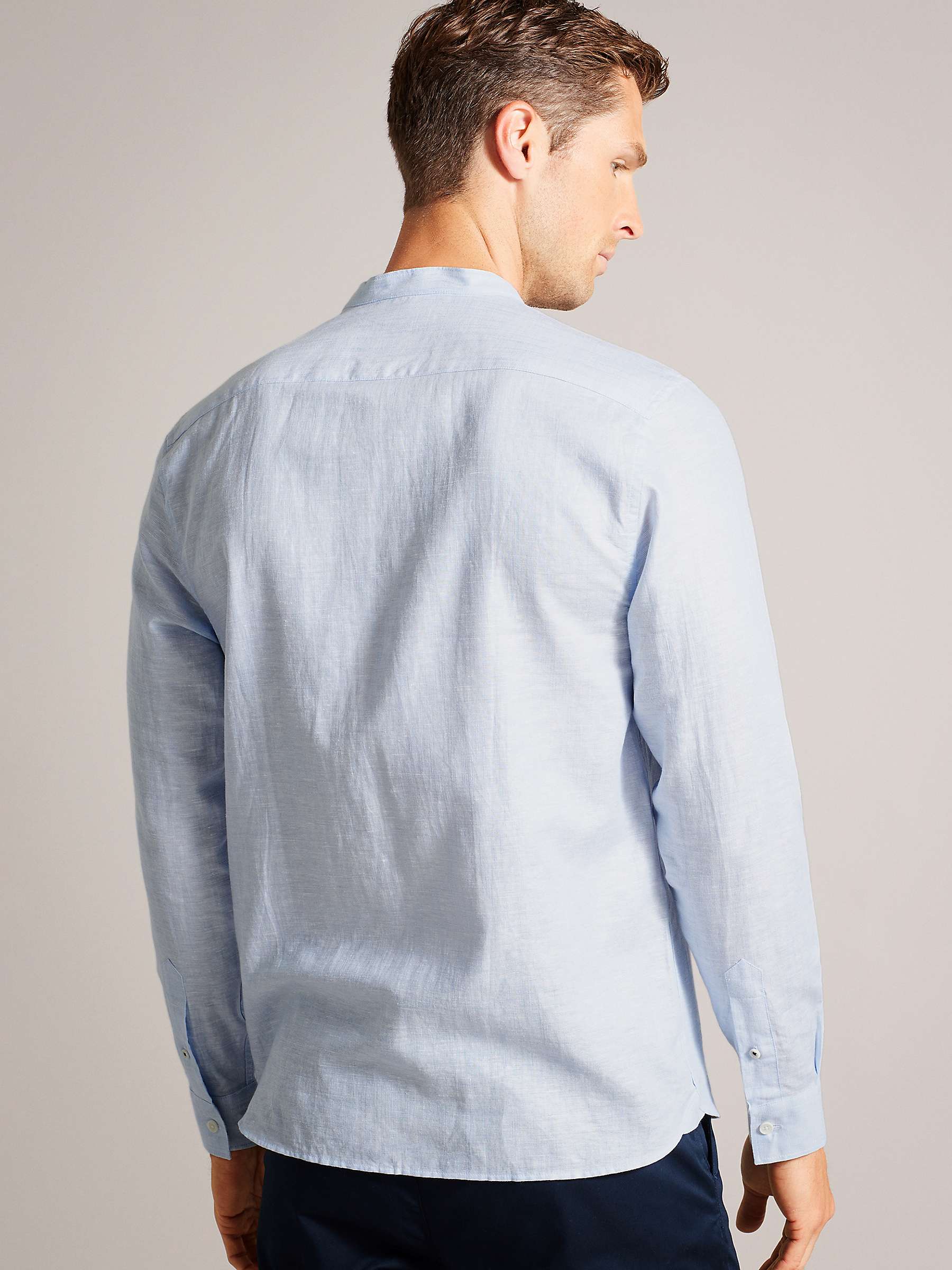 Buy Ted Baker Granan Long Sleeve Linen Shirt Online at johnlewis.com