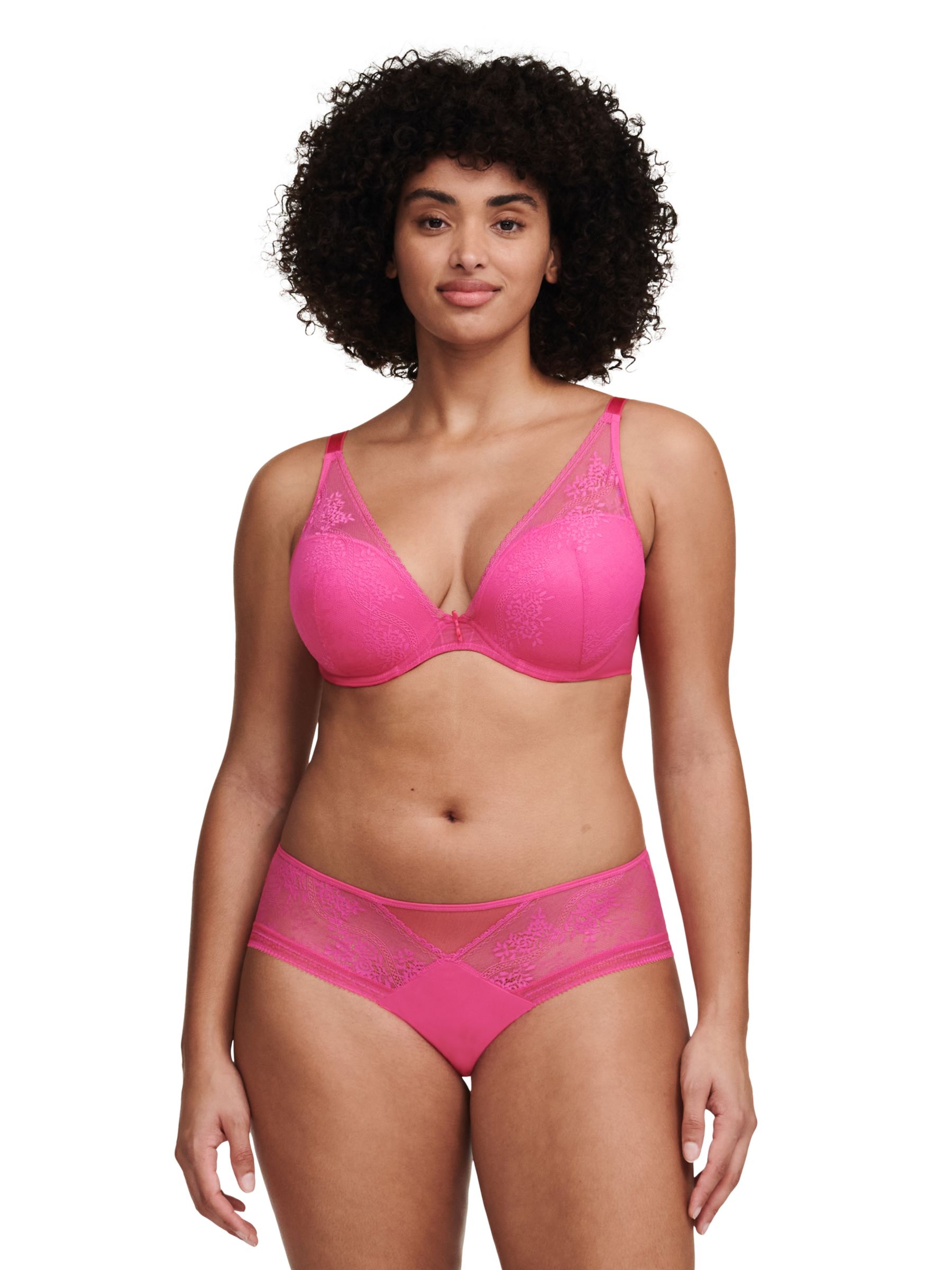 Pink Bras Underwire Bra Push Up T Shirt Bra Modern Demi Bra Lightly Padded  Bra with Convertible Straps : : Clothing, Shoes & Accessories