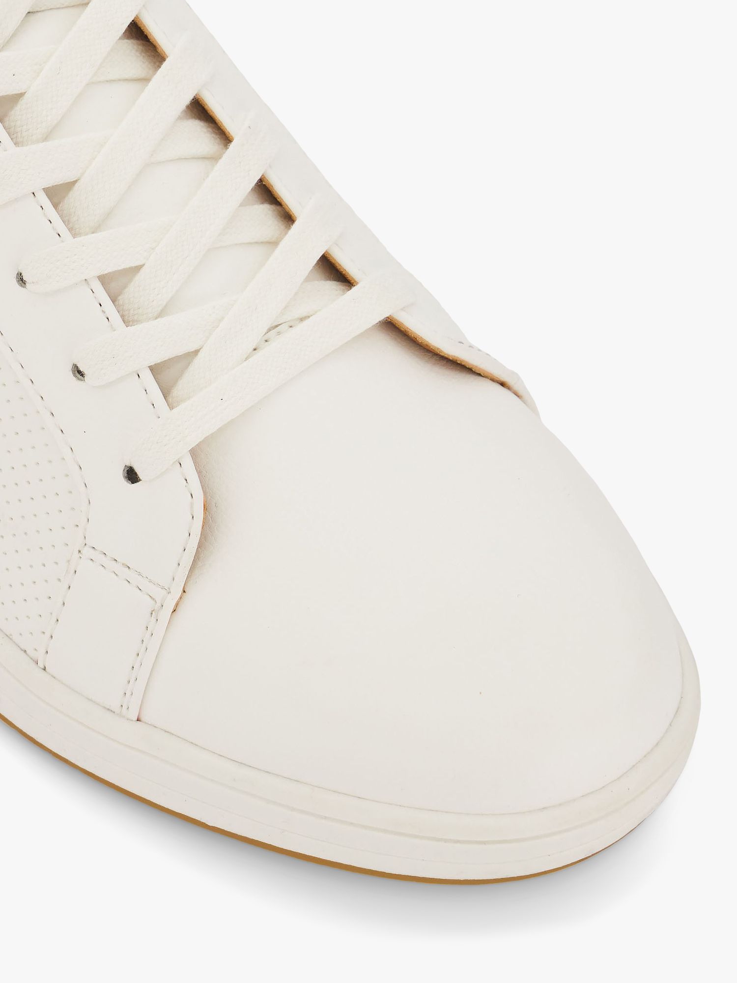 Dune Tezzy Synthetic Shoes, White at John Lewis & Partners