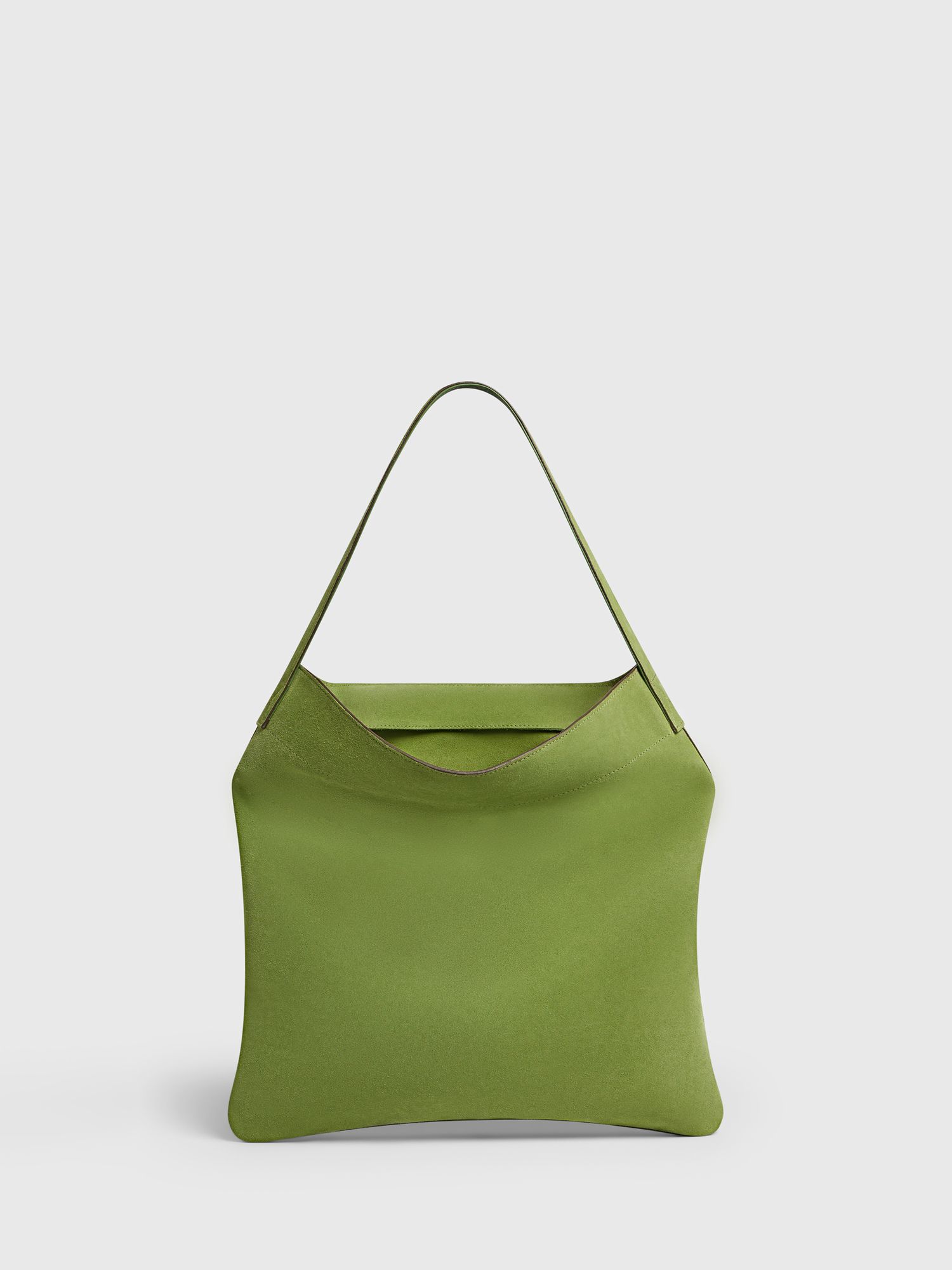 Gerard Darel Lady Leather Handbag, Green