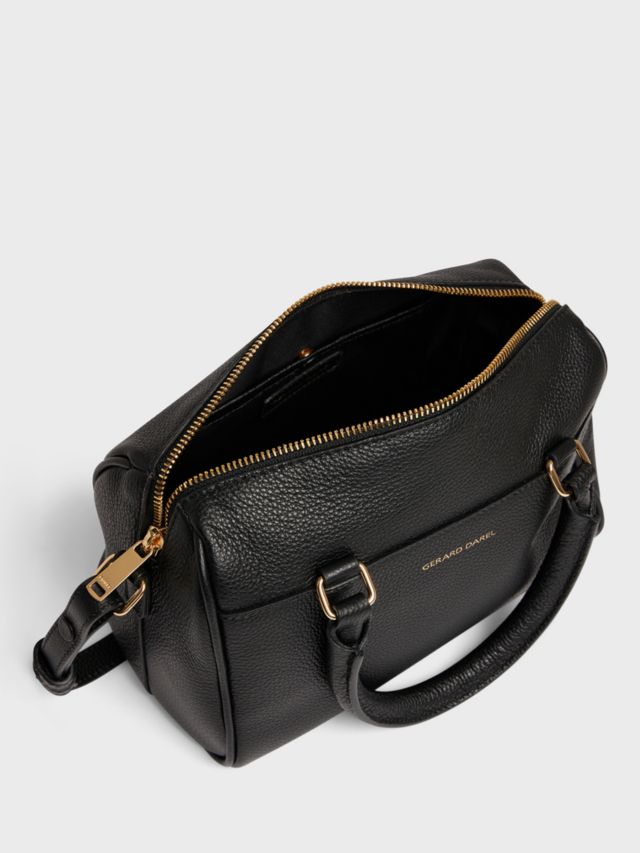 Gerard Darel Le Mini Jackie Leather Cross Body Bag, Black