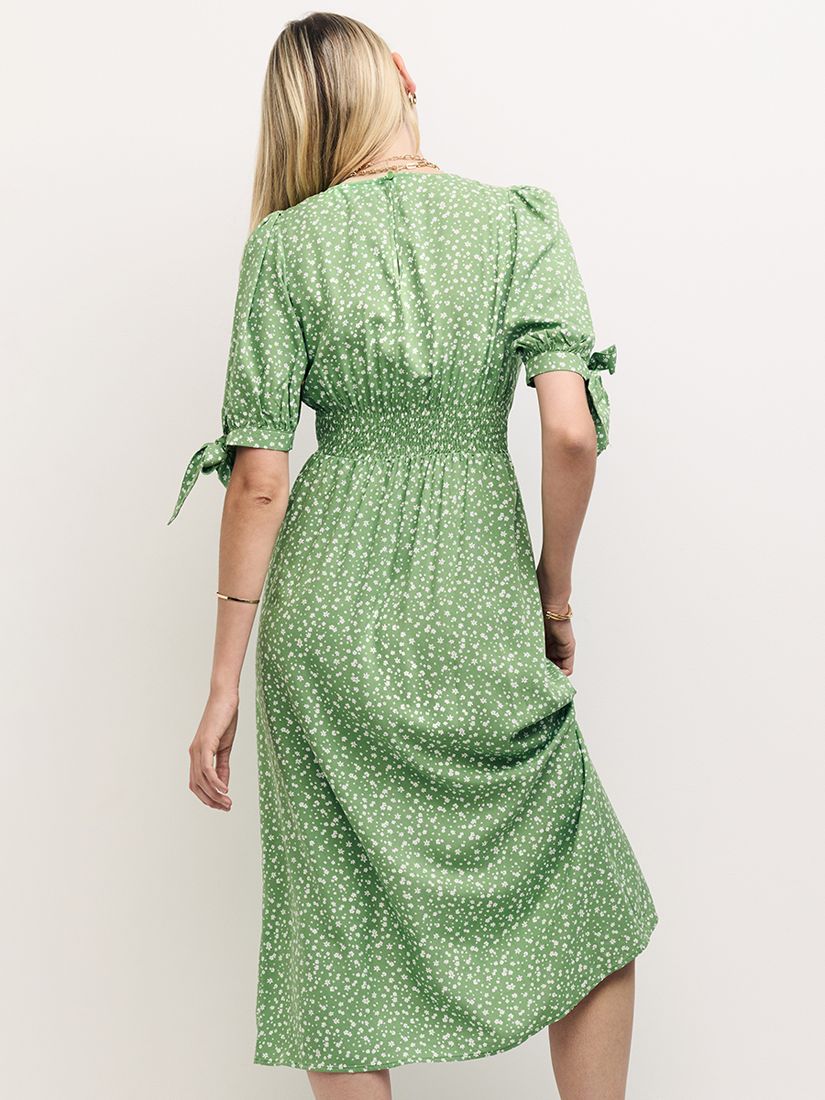 Nobody's Child Esme Mary Midi Dress, Green, 20