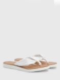 Tommy Hilfiger Beach Flip Flop Sandals, Ecru