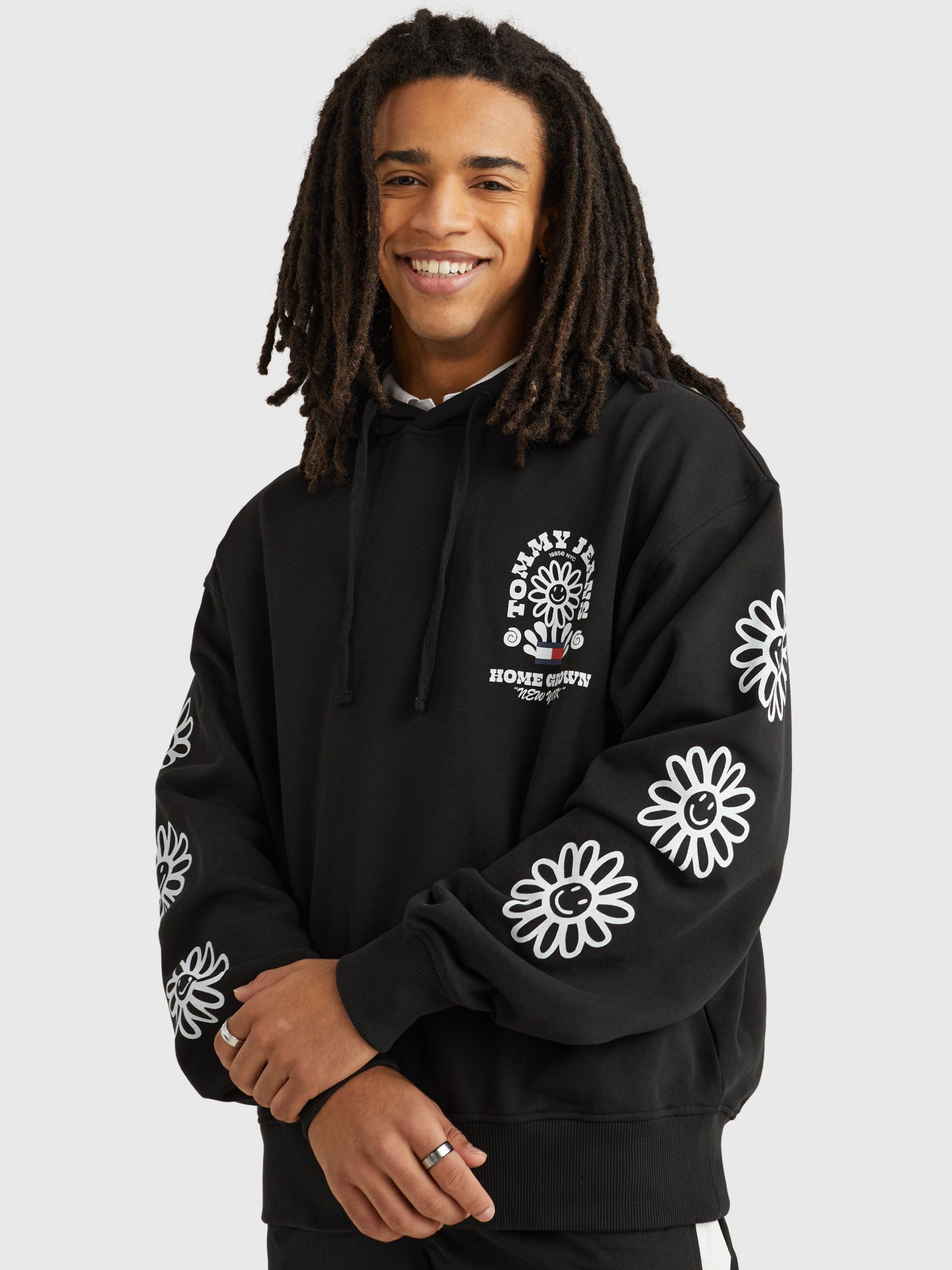 Tommy Jeans NYC Homegrown Hoodie, Black, XS