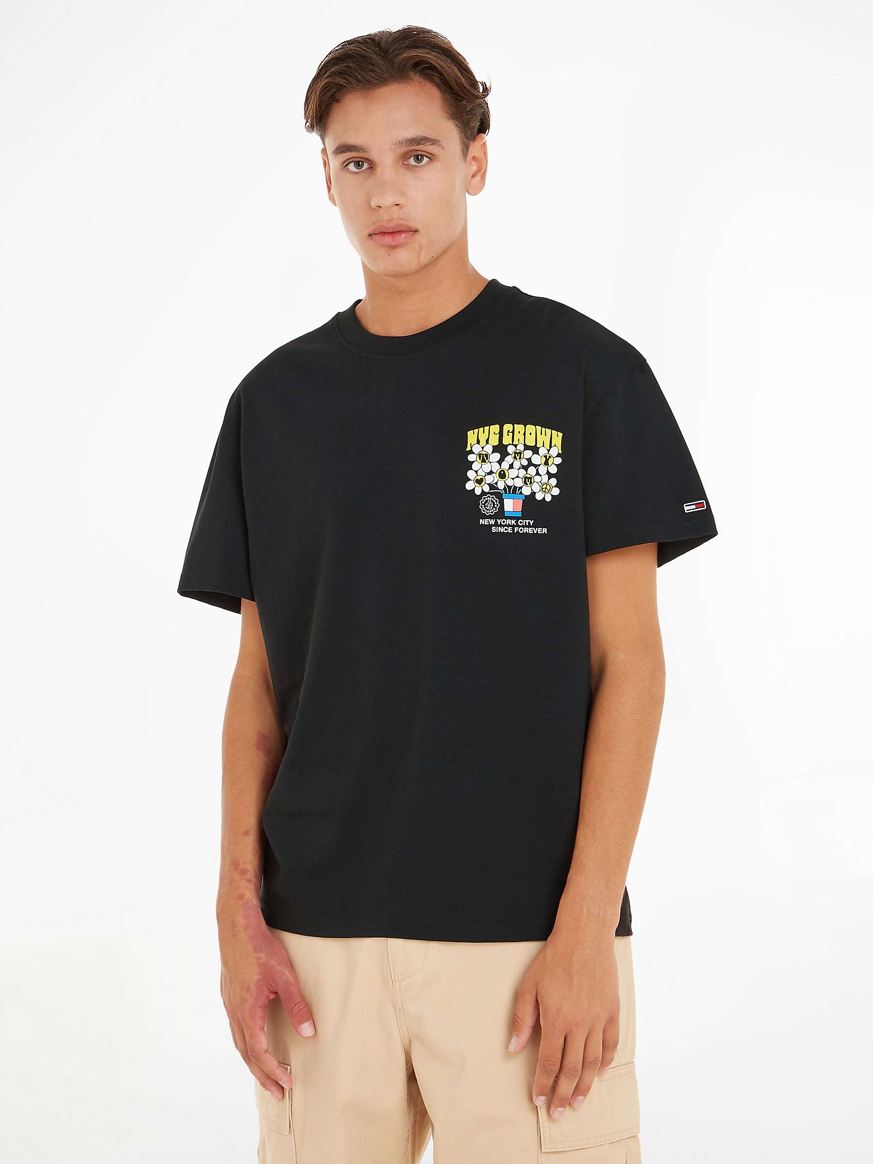 Buy Tommy Jeans NYC Homegrown Daisy T-Shirt Online at johnlewis.com