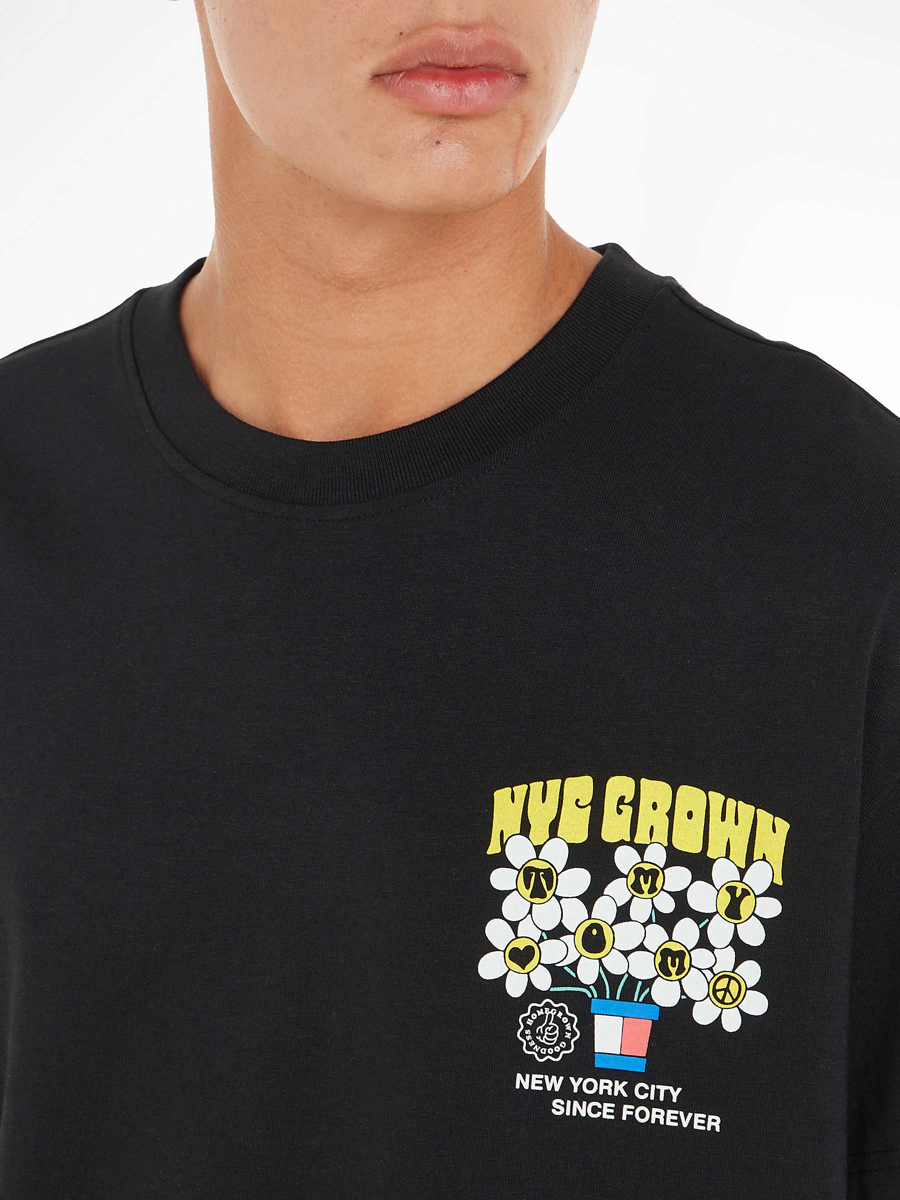 Buy Tommy Jeans NYC Homegrown Daisy T-Shirt Online at johnlewis.com
