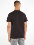 Tommy Jeans Organic Cotton Pop Logo T-Shirt, Black