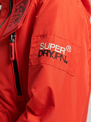 Superdry Mountain SD-Windcheater Jacket, High Risk Red