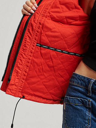 Superdry Mountain SD-Windcheater Jacket, High Risk Red