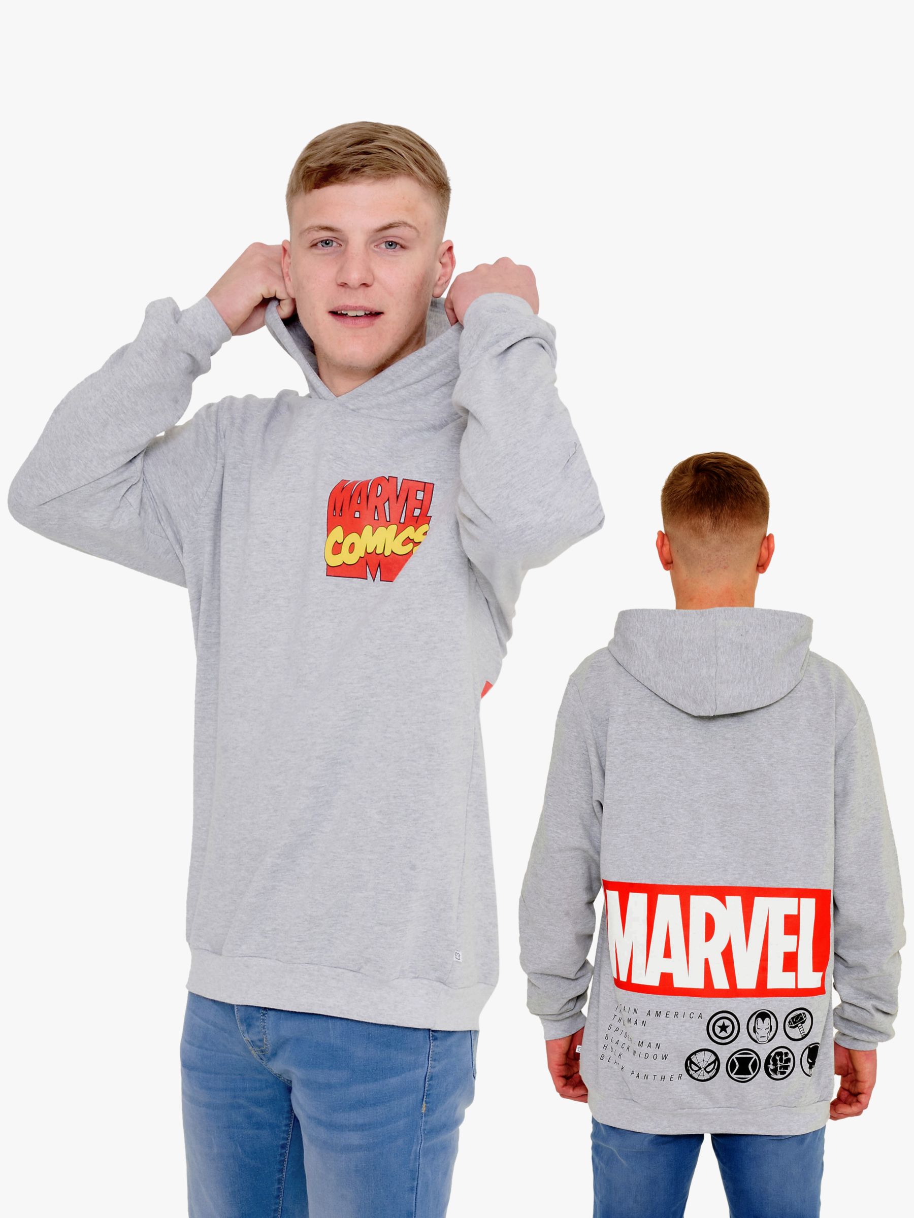 Brand Threads Marvel Hoodie, Grey