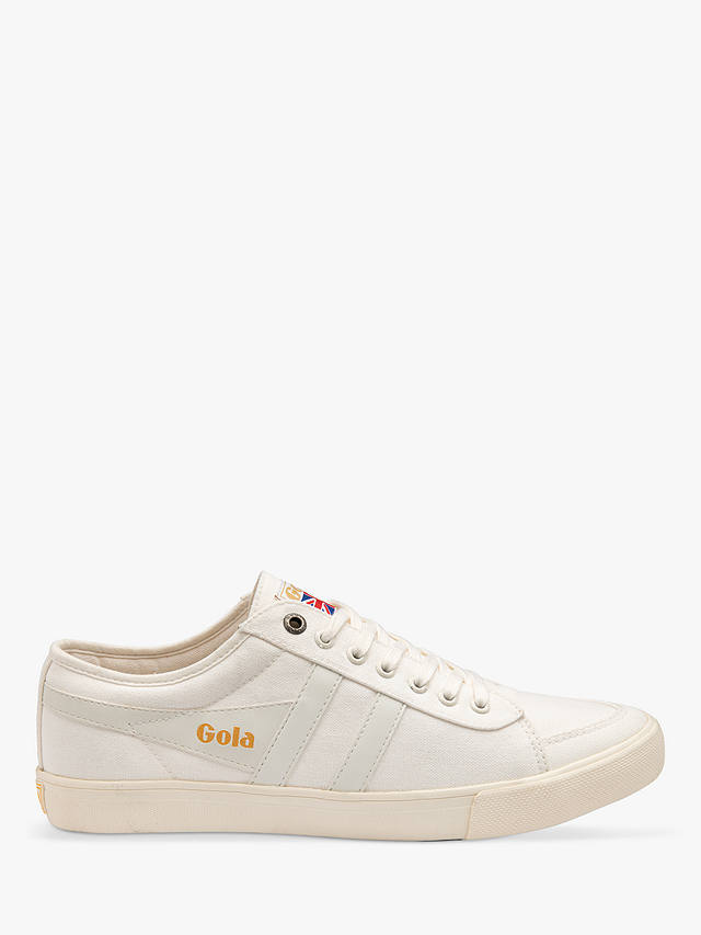 Gola Classics Comet Canvas Lace Up Trainers, Off White
