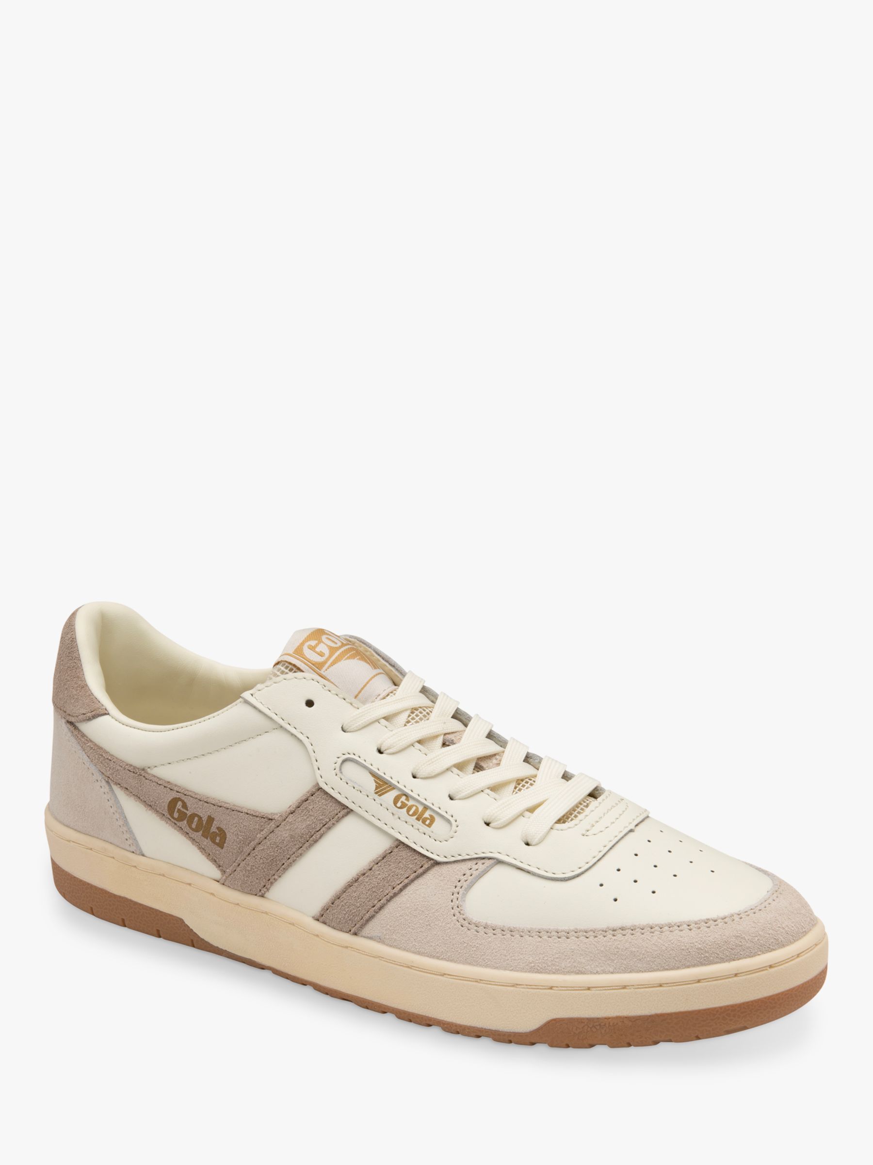 Buy Gola Classics Hawk Leather Lace Up Trainers Online at johnlewis.com
