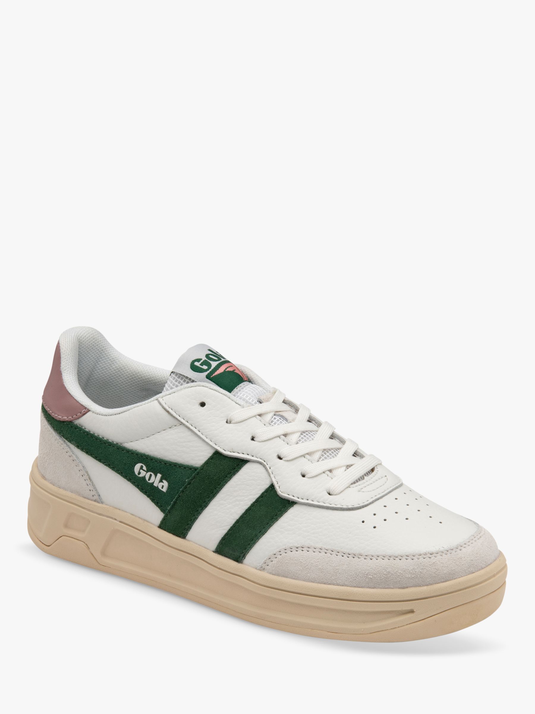 Buy Gola Classics Topspin Leather Lace Up Trainers Online at johnlewis.com