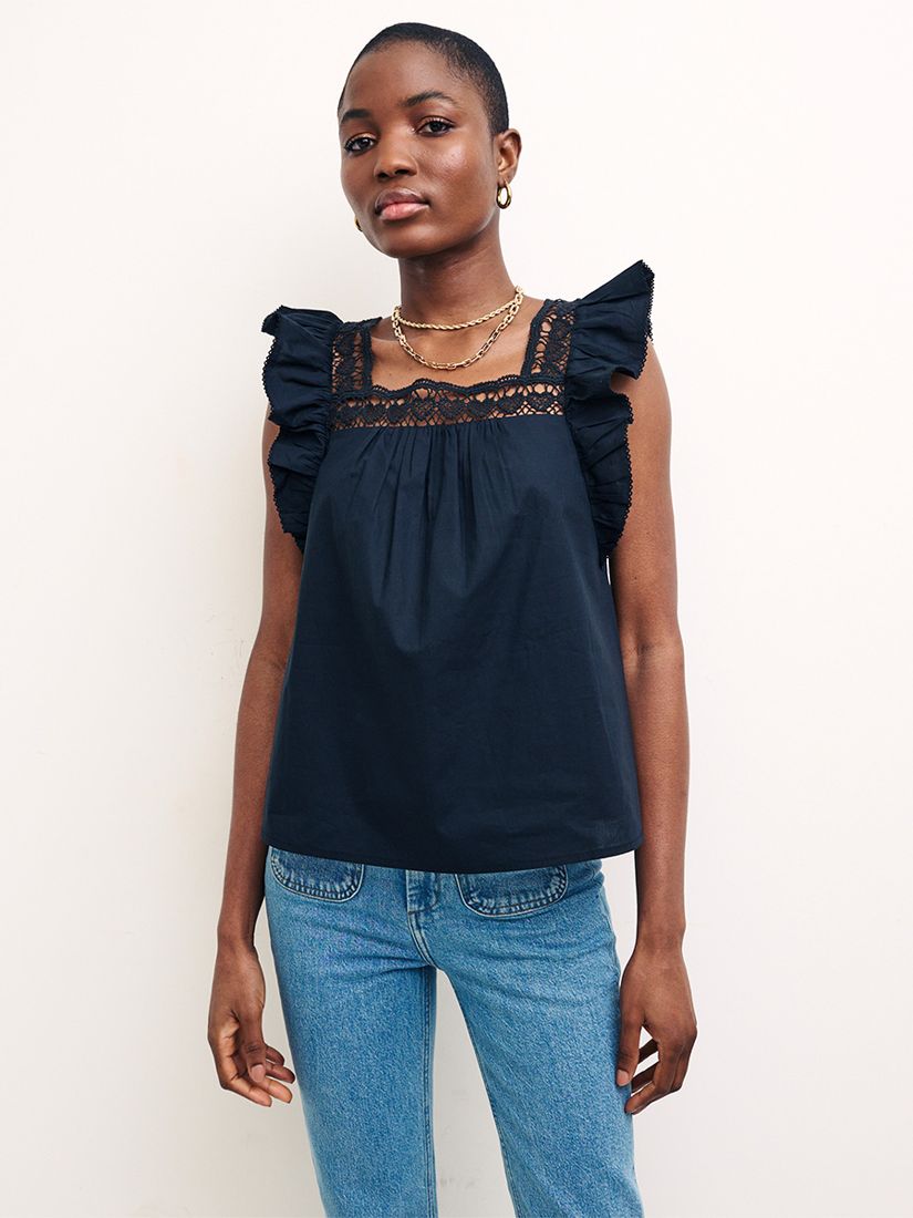 Nobody's Child Monroe Ruffle Blouse