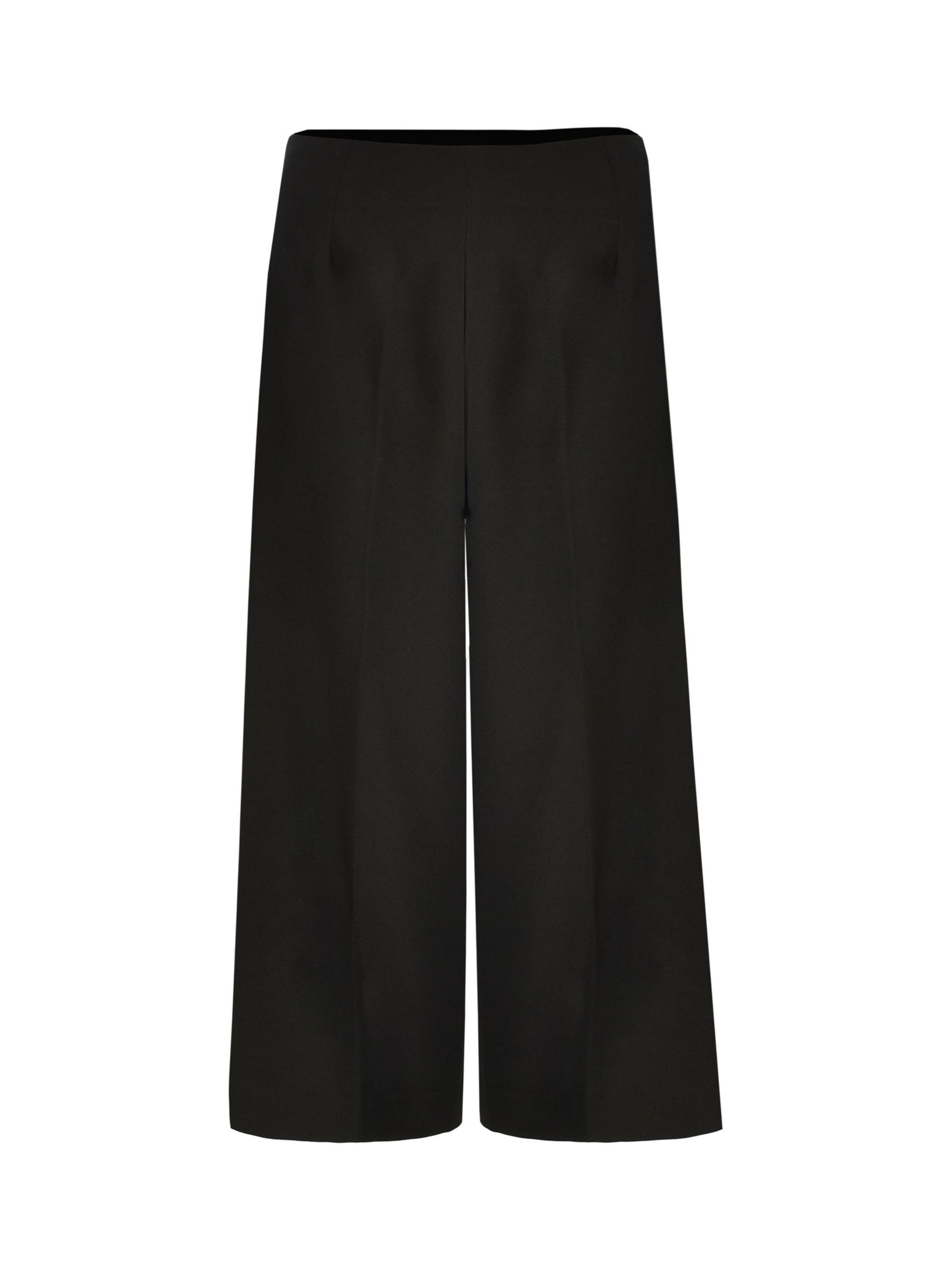 Ro&Zo Cropped Culottes, Black at John Lewis & Partners