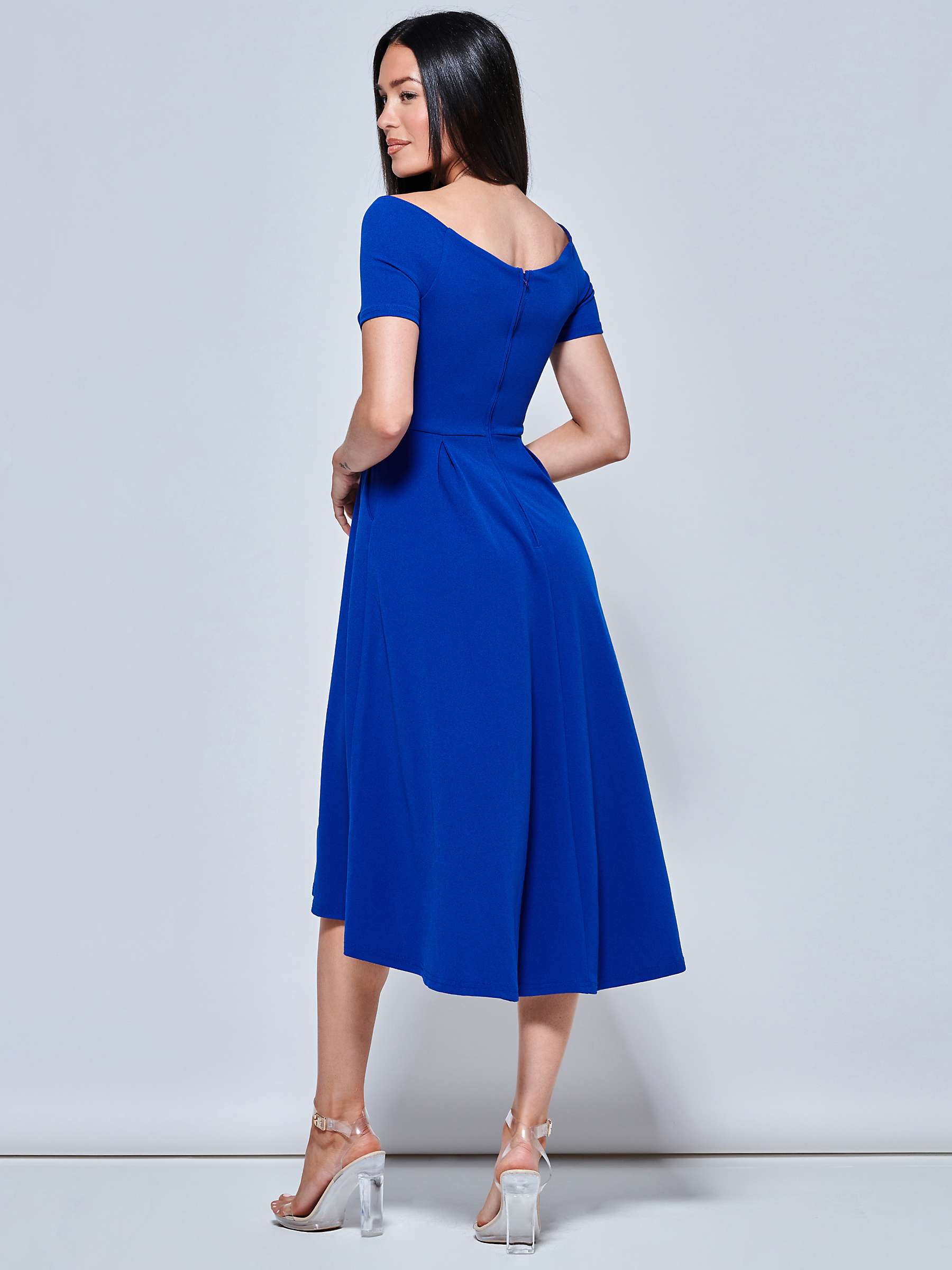 Buy Jolie Moi Lenora Fit and Flare Midi Dress Online at johnlewis.com