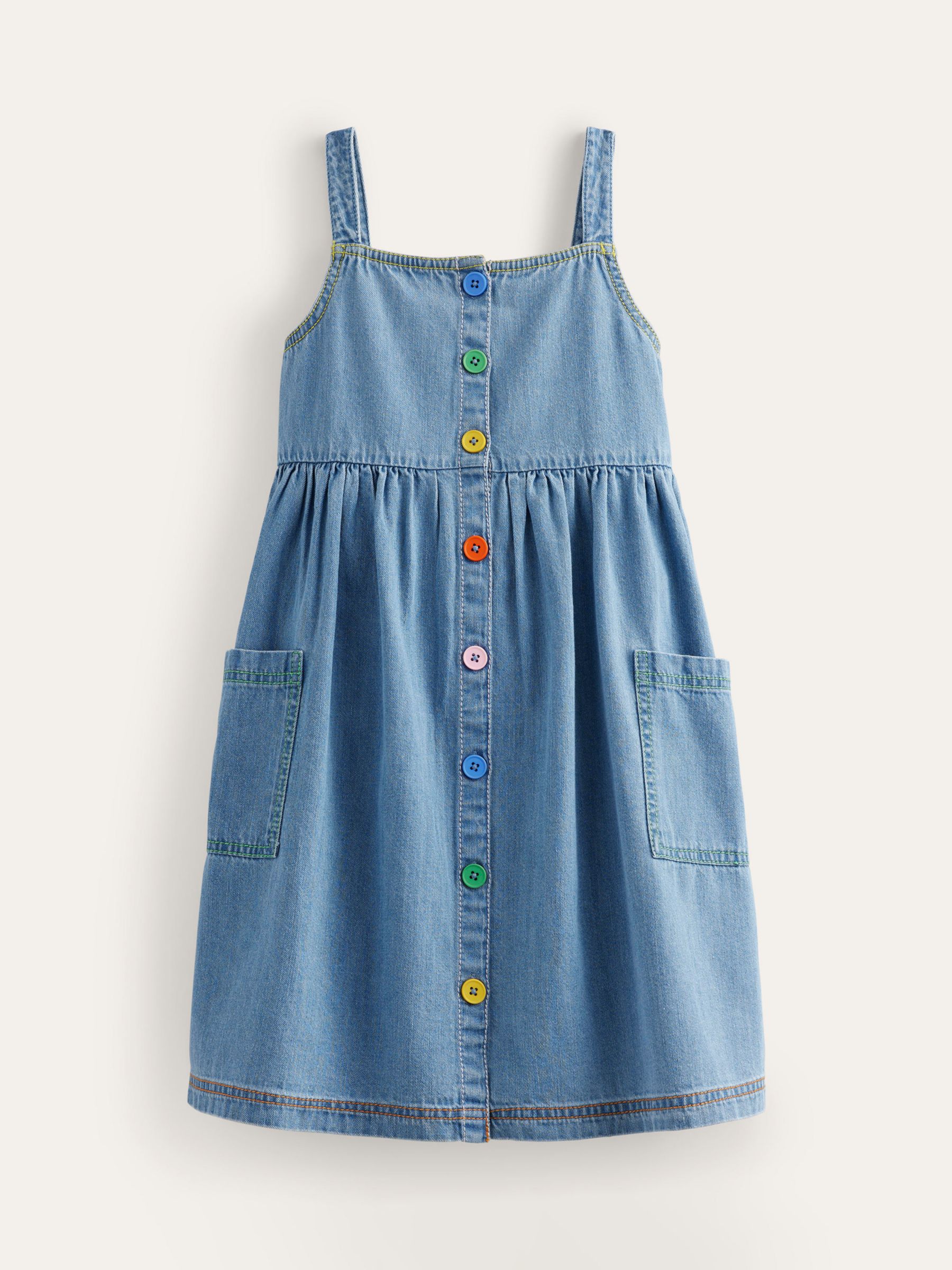 Denim pinafore clearance dress kids