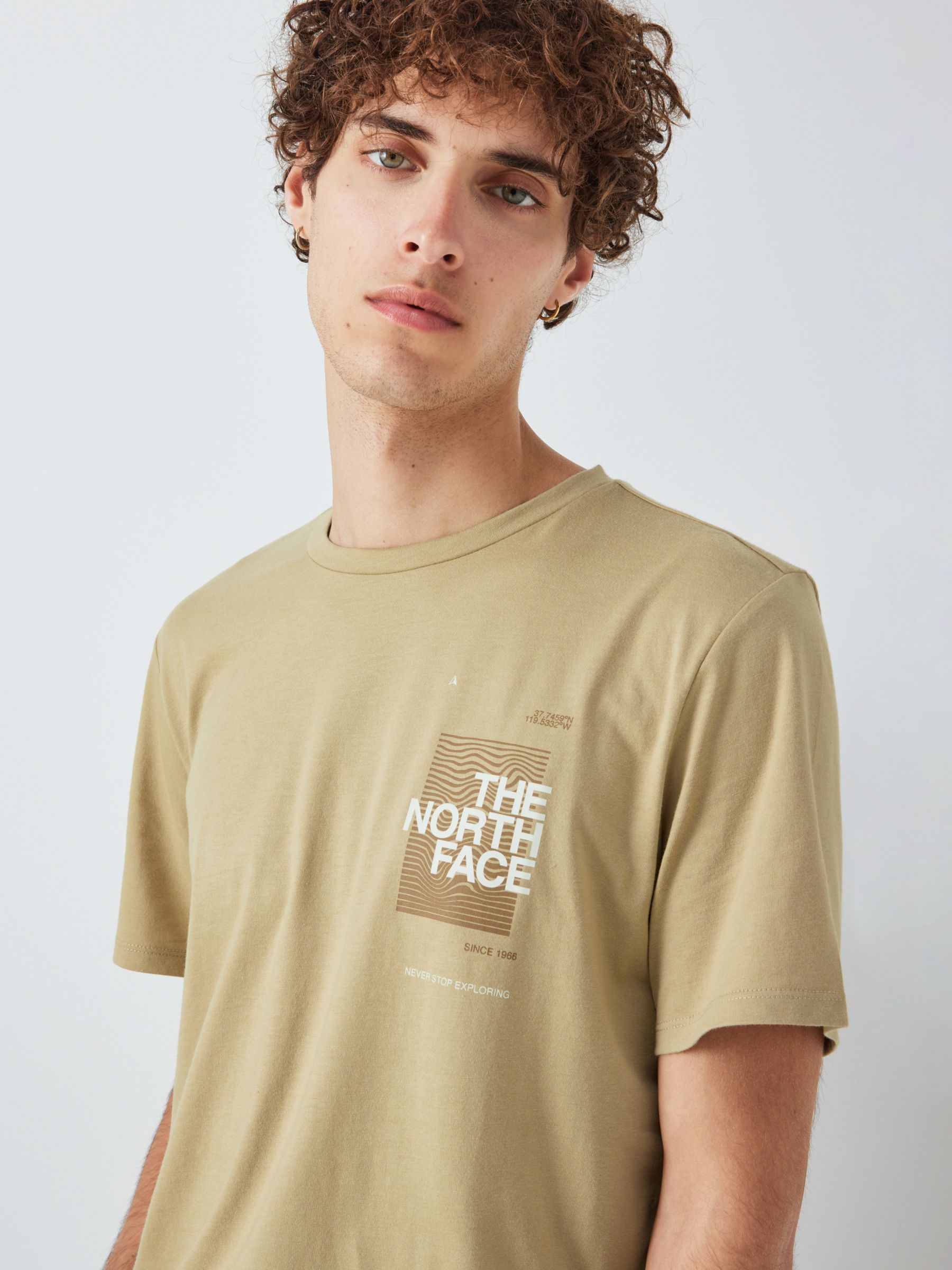 The North Face Foundation Graphic T-Shirt, Khaki Stone