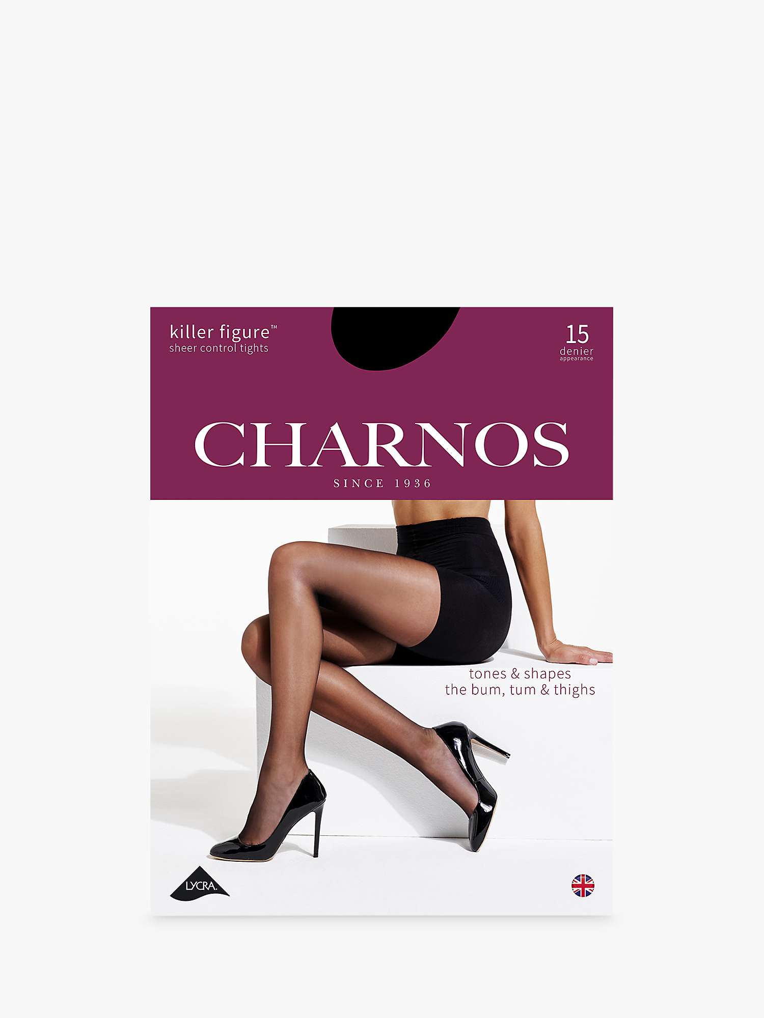 Buy Charnos 15 Denier Killer Figure Sheer Control Tights Online at johnlewis.com