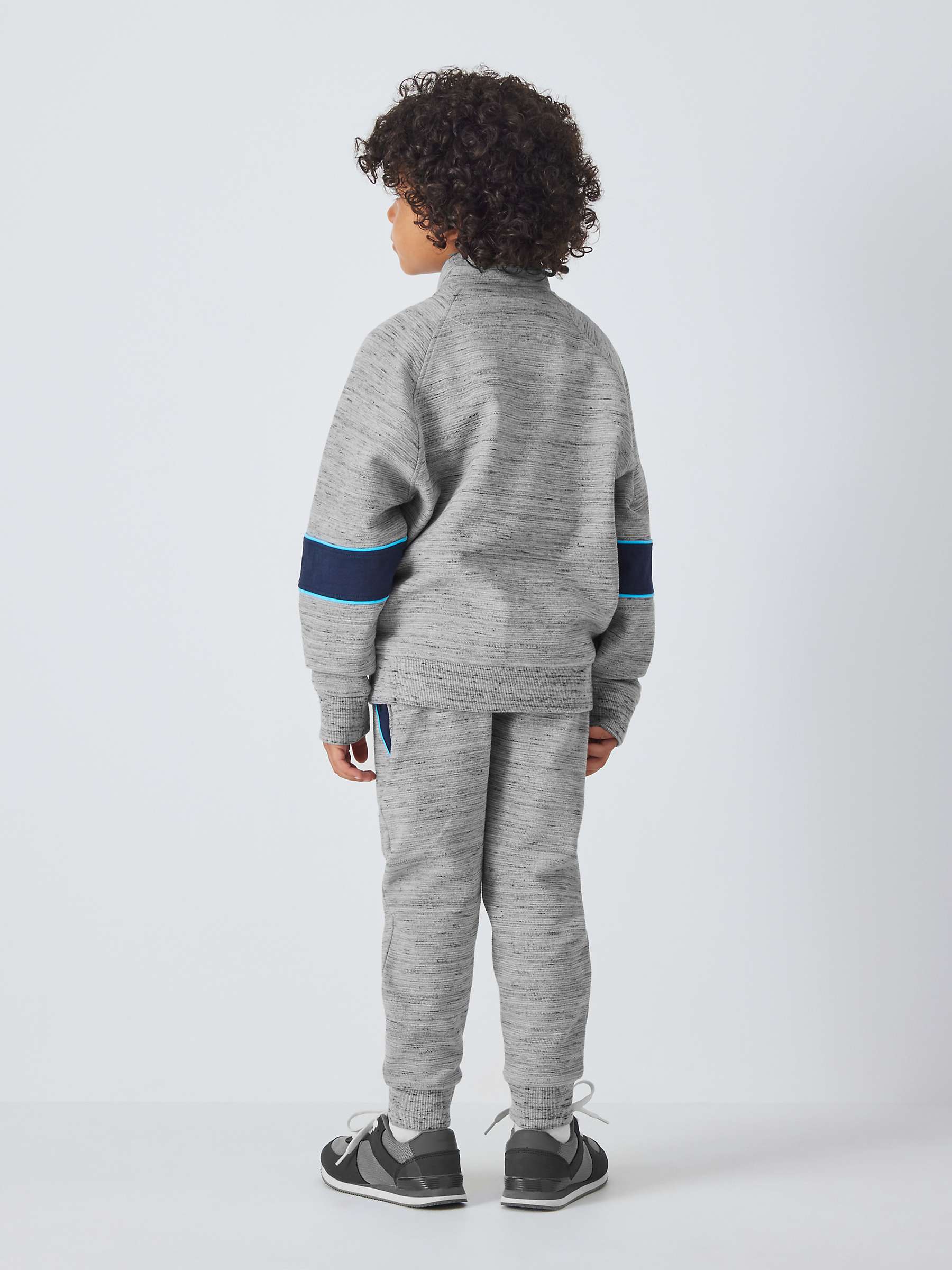 John Lewis Kids' Spacedye Sweater, Grey at John Lewis & Partners