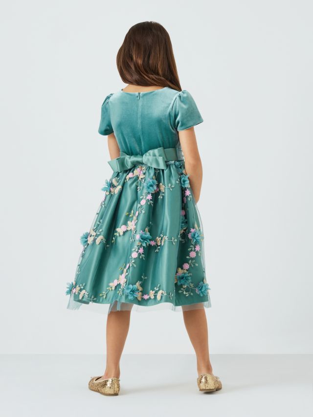 Teal cheap party dress