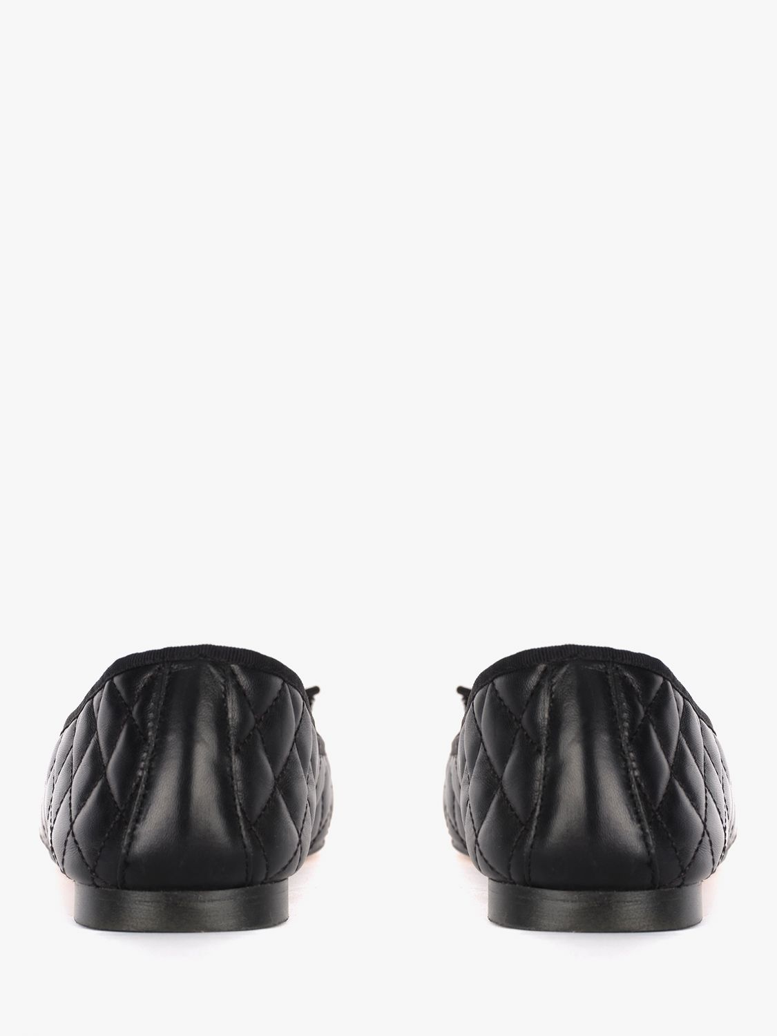 Mint Velvet Gigi Leather Pumps, Black at John Lewis & Partners