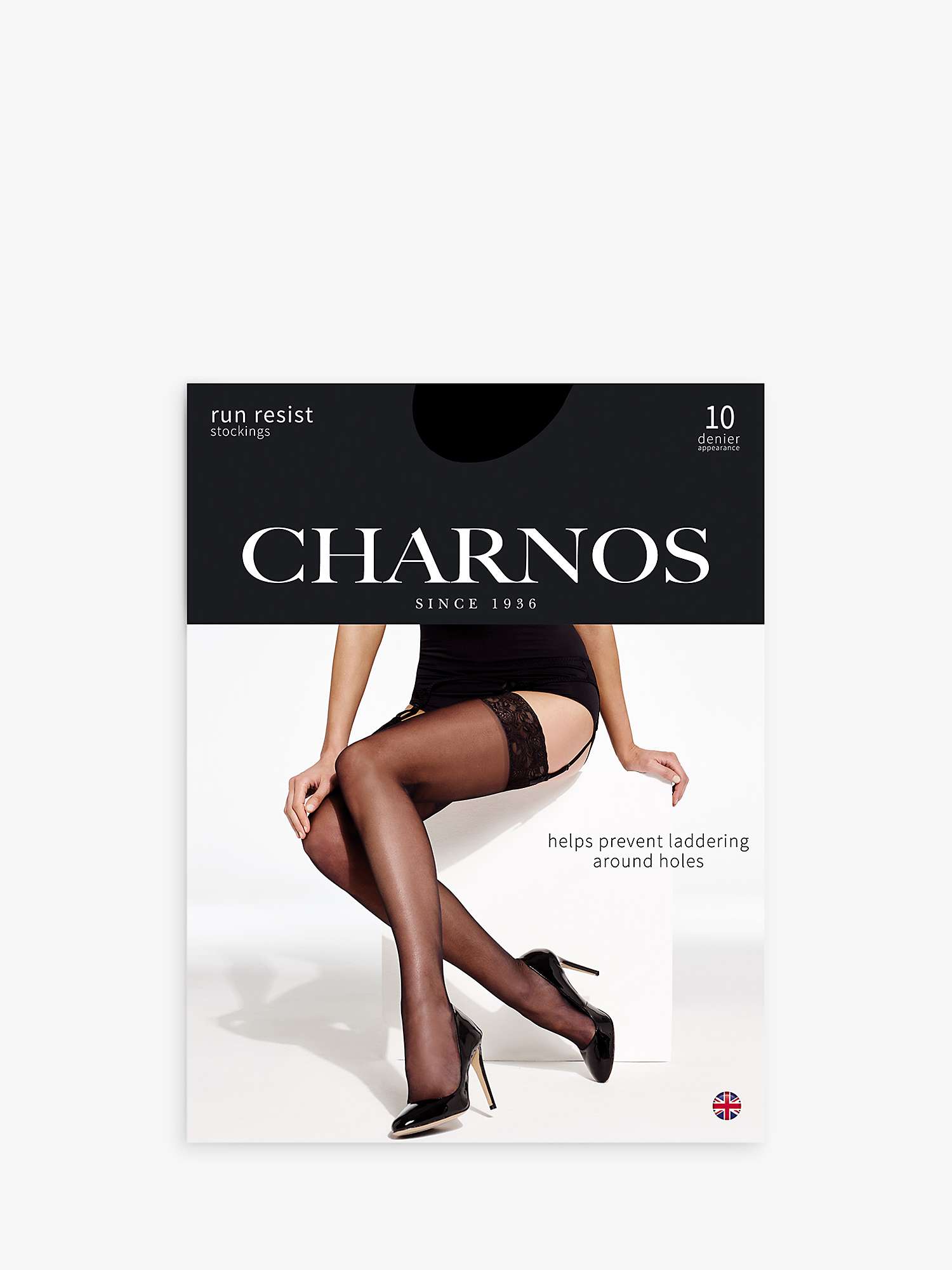 Buy Charnos 10 Denier Run Resist Stockings Online at johnlewis.com