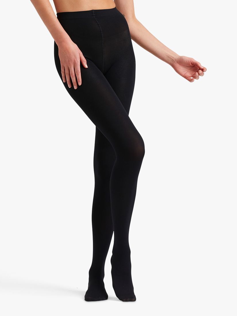 John Lewis ANYDAY 40 Denier Opaque Tights, Pack of 3, Black at John Lewis &  Partners