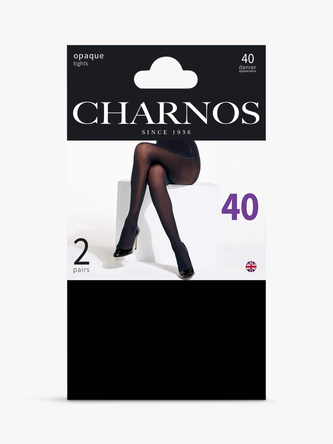 Buy Charnos 40 Denier Sheer Tights, Pack of 2 Online at johnlewis.com