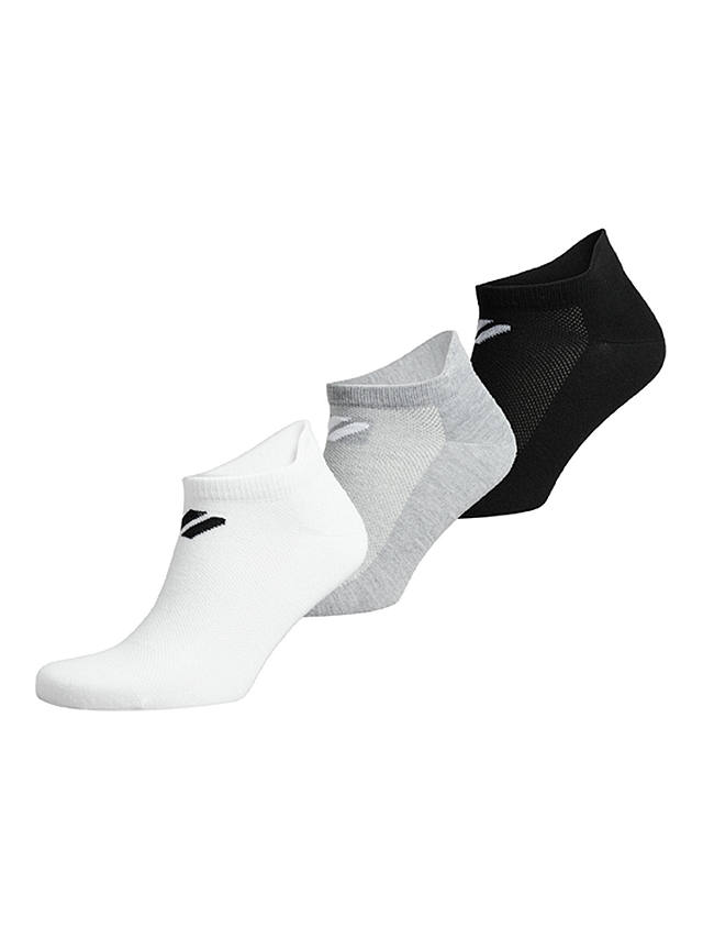 Superdry Coolmax Ankle Socks, Pack of 3 at John Lewis & Partners