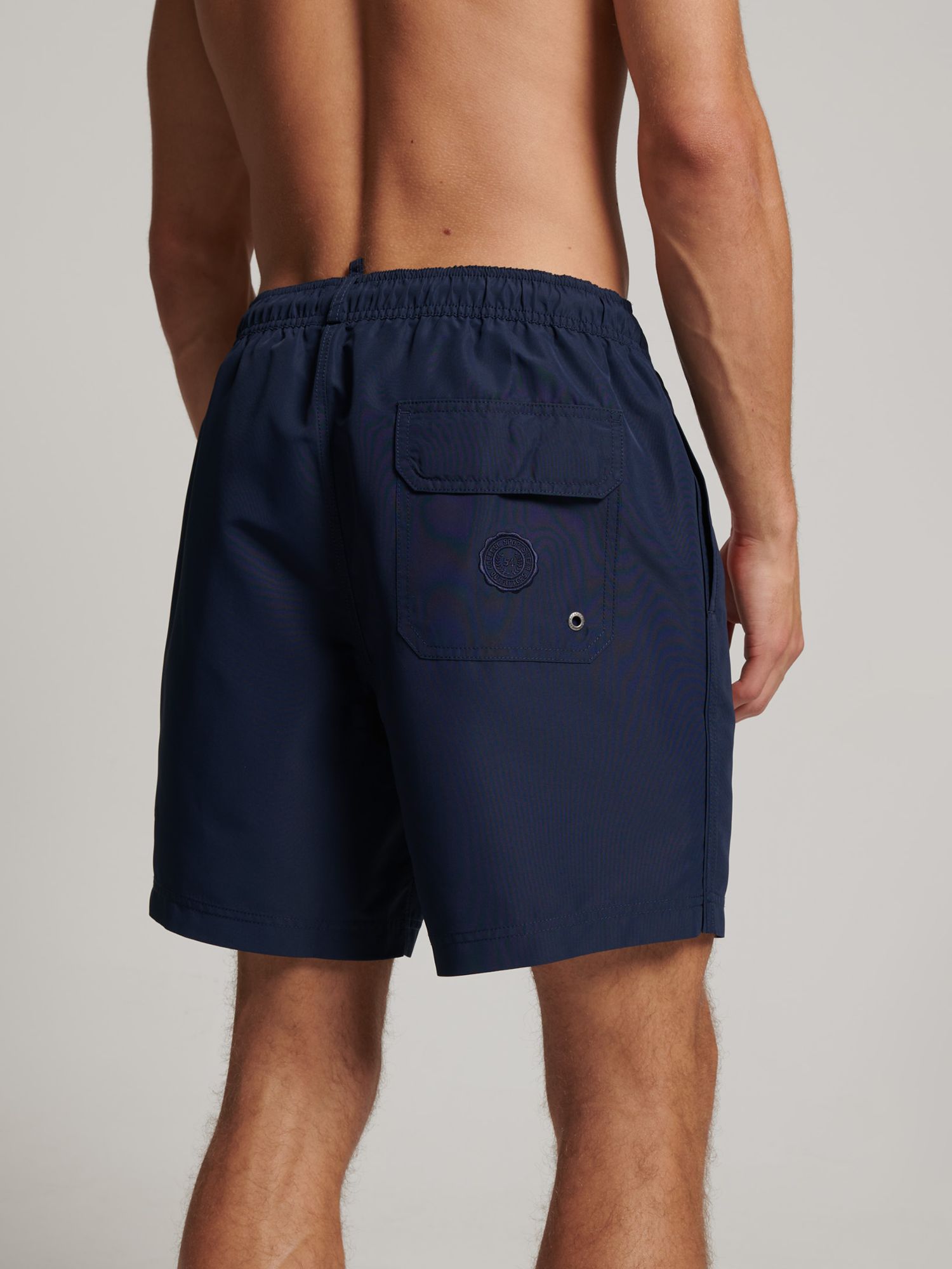 Superdry Polo Swim Shorts, Richest Navy at John Lewis & Partners