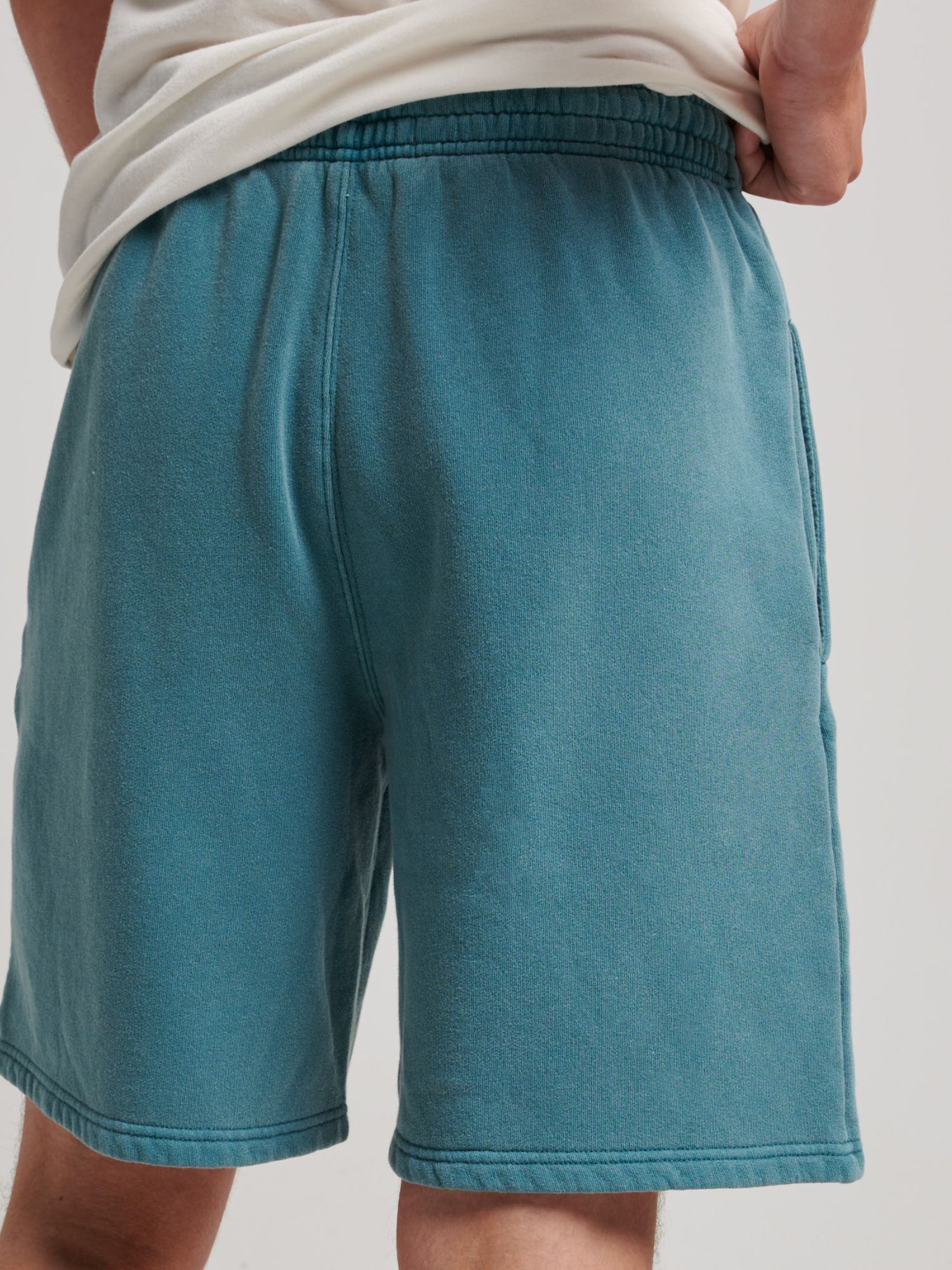 Superdry Vintage Mark Shorts, Hydro Dark Turquoise, M