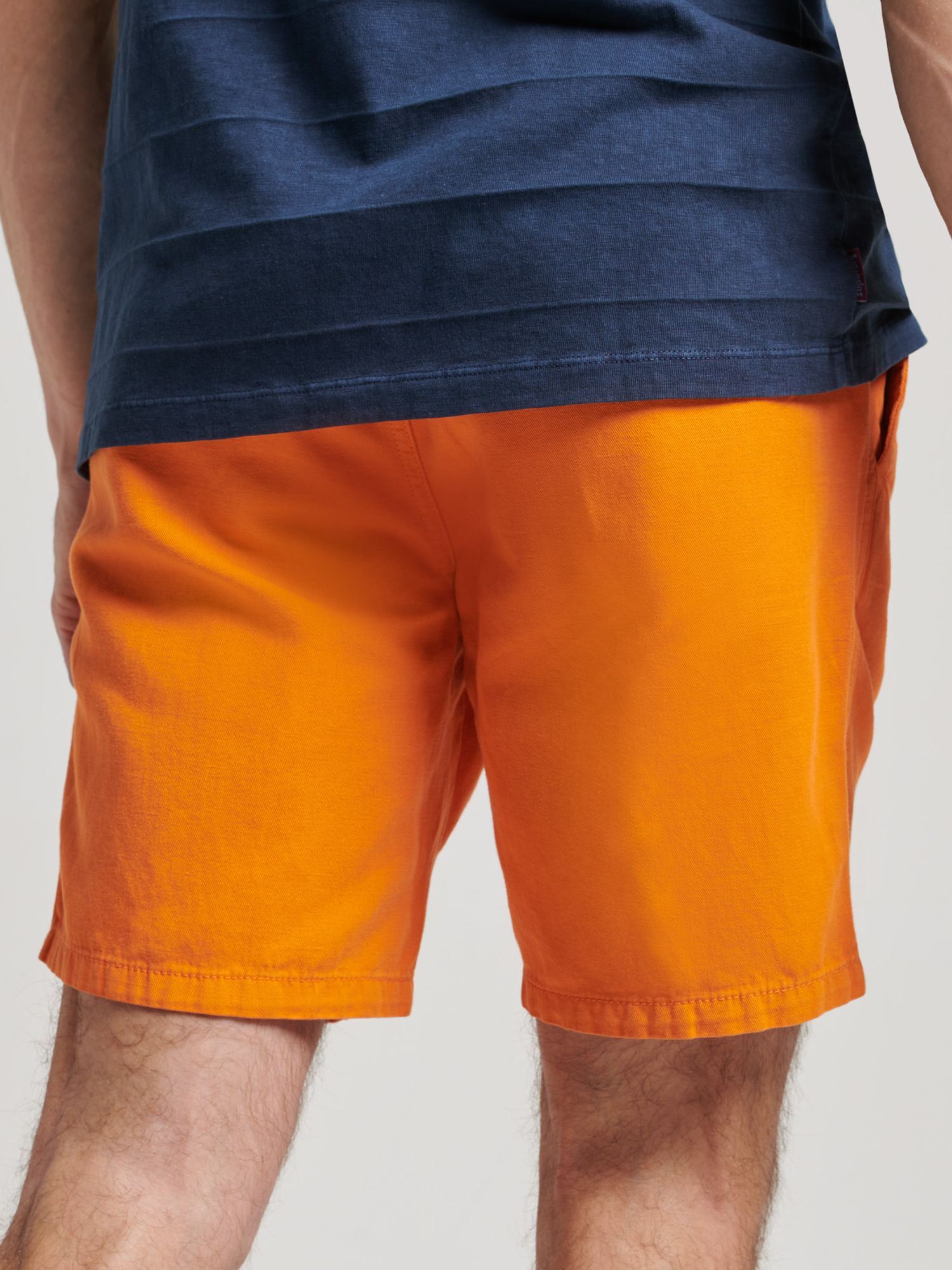 Buy Superdry Linen and Organic Cotton Blend Vintage Overdyed Shorts Online at johnlewis.com