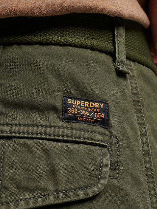 Superdry Heavy Cargo Shorts, Surplus Goods Olive
