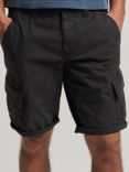 Superdry Organic Cotton Core Cargo Shorts, Black