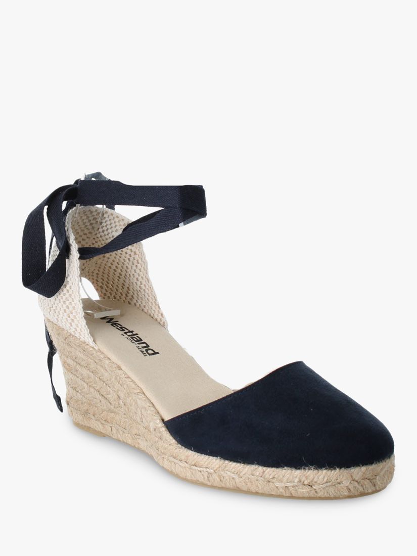 Westland by Josef Seibel Avery 01 Ankle Tie Espadrilles, Ocean