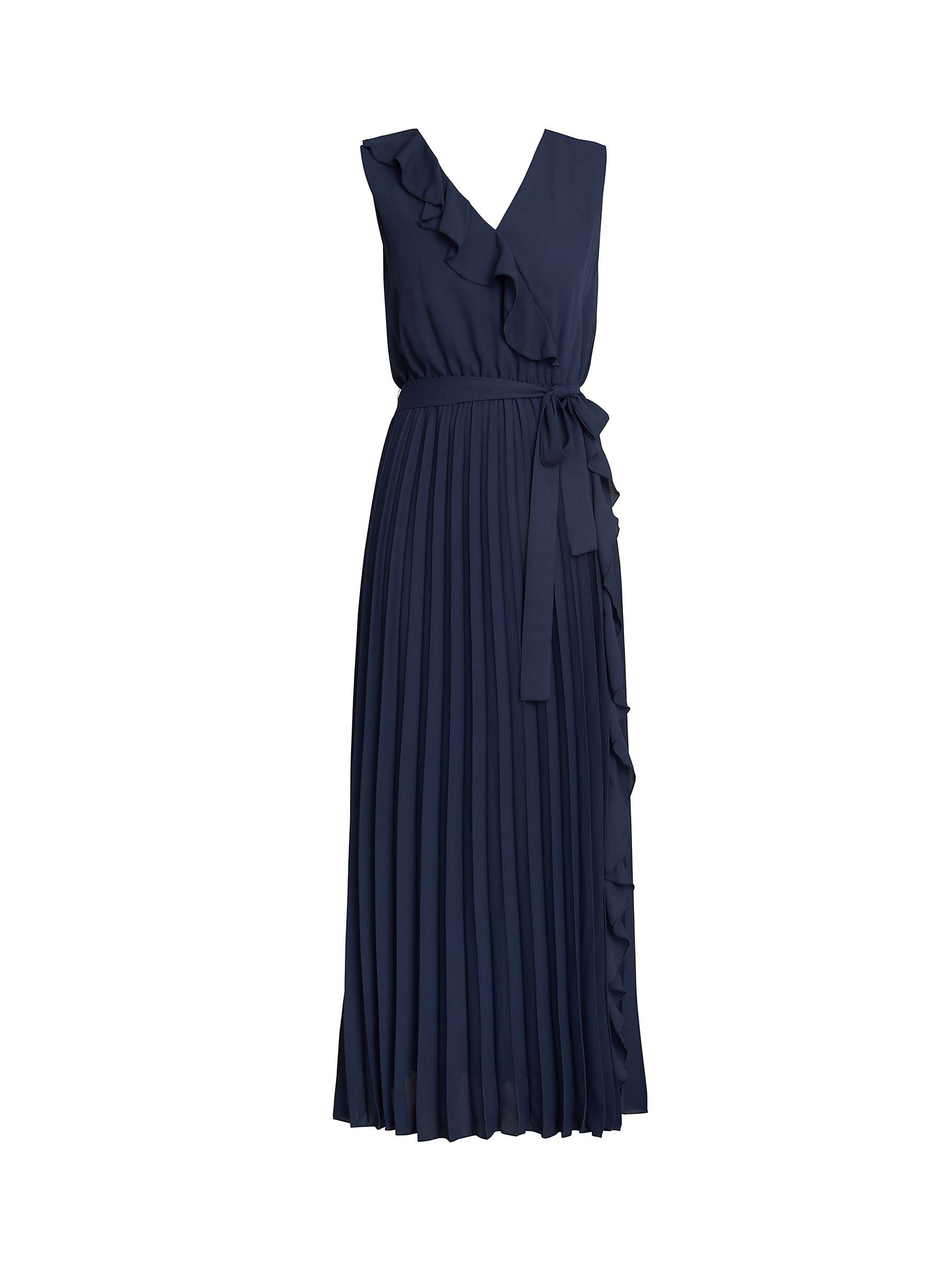 Buy Gina Bacconi Caprice Chiffon Pleated Maxi Dress Online at johnlewis.com