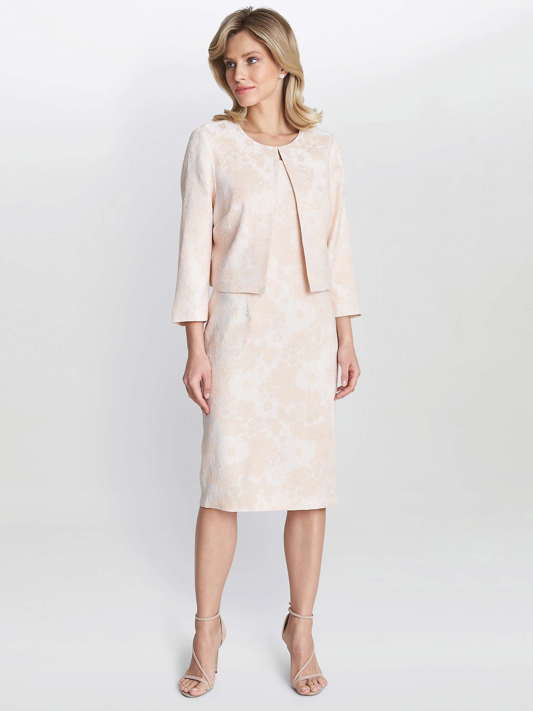 Buy Gina Bacconi Lily Jacquard Dress and Jacket Online at johnlewis.com