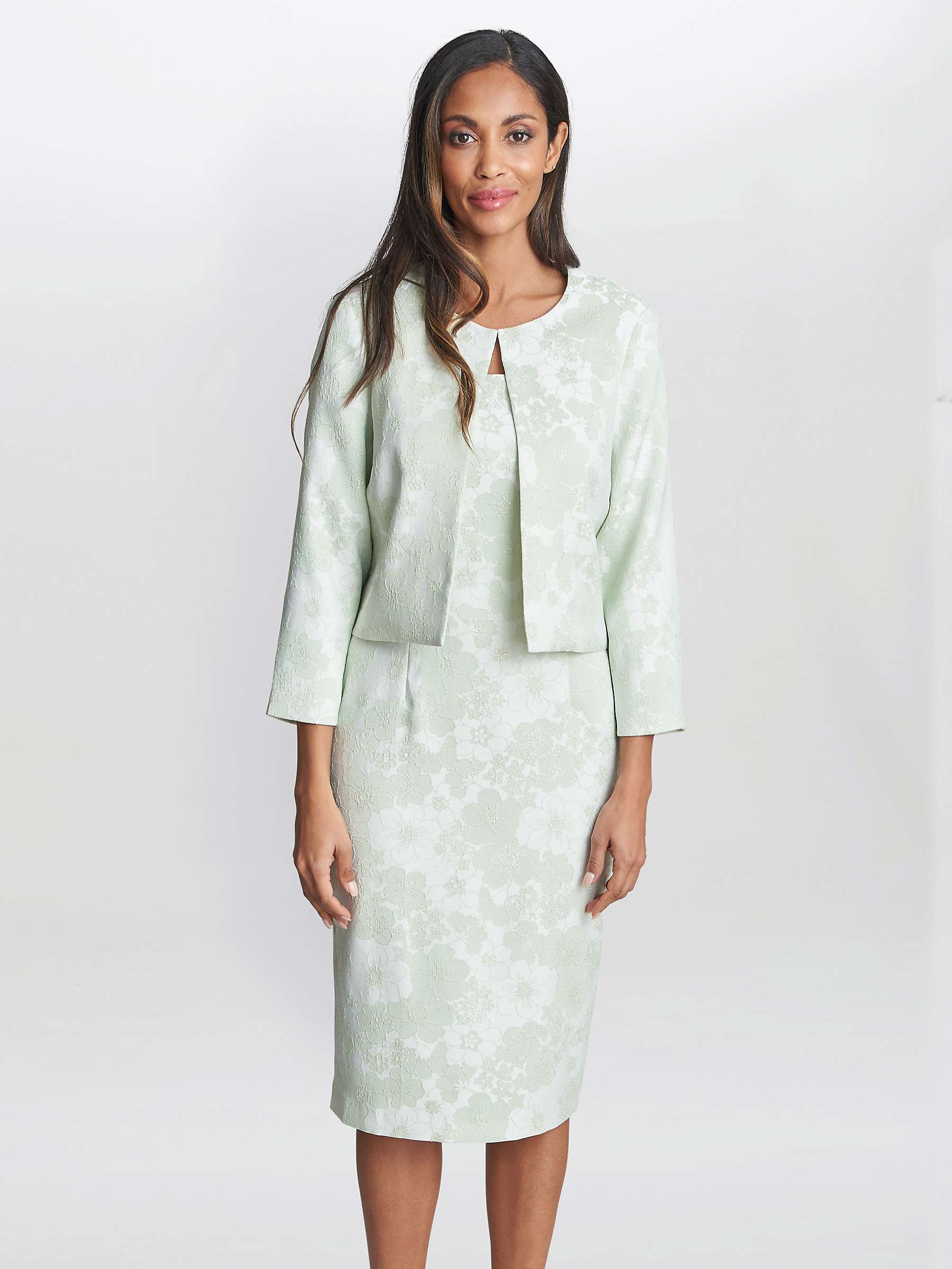 Buy Gina Bacconi Lily Jacquard Dress and Jacket Online at johnlewis.com