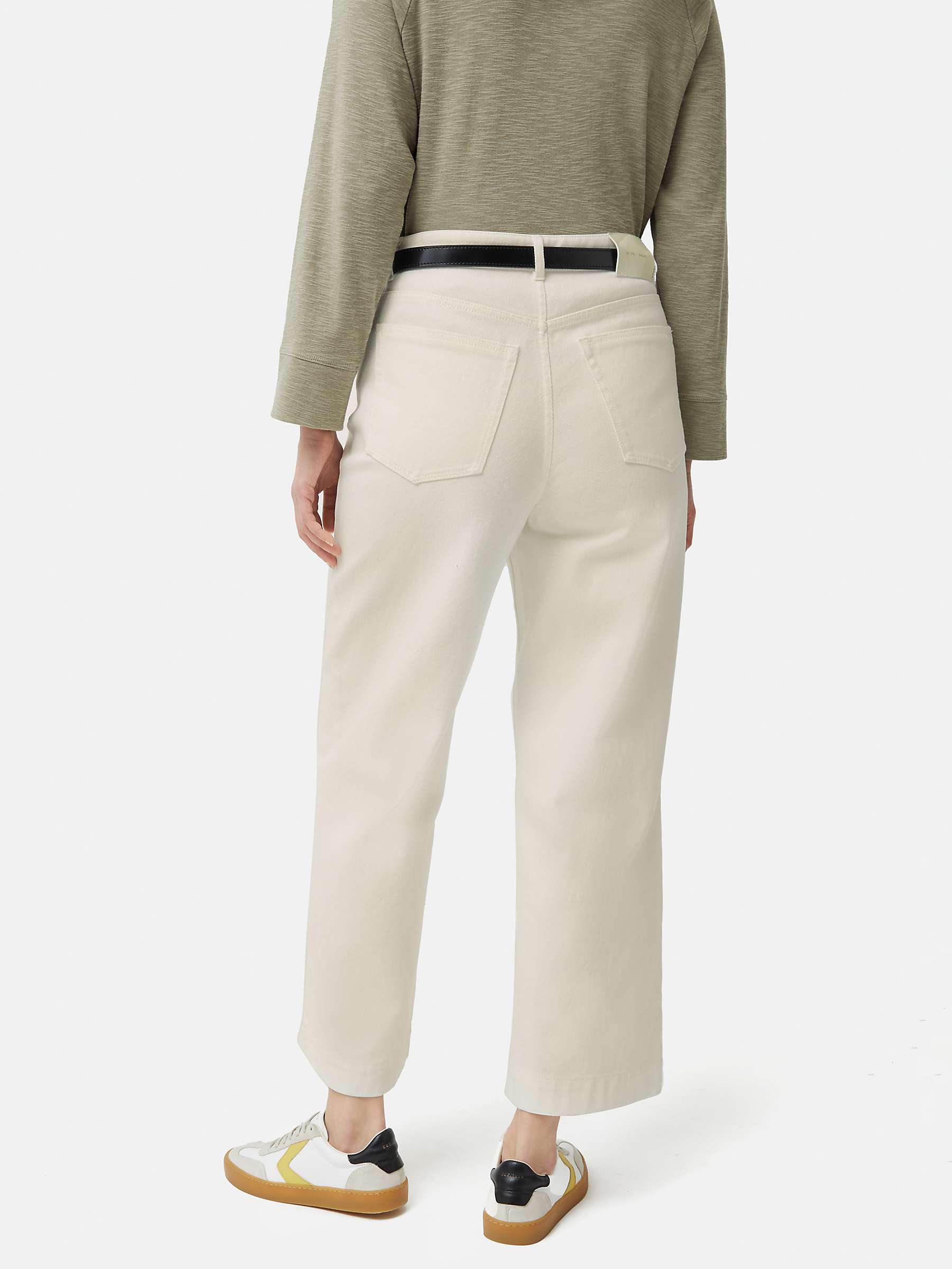 Buy Jigsaw Tyne Wide Leg Cropped Jeans Online at johnlewis.com