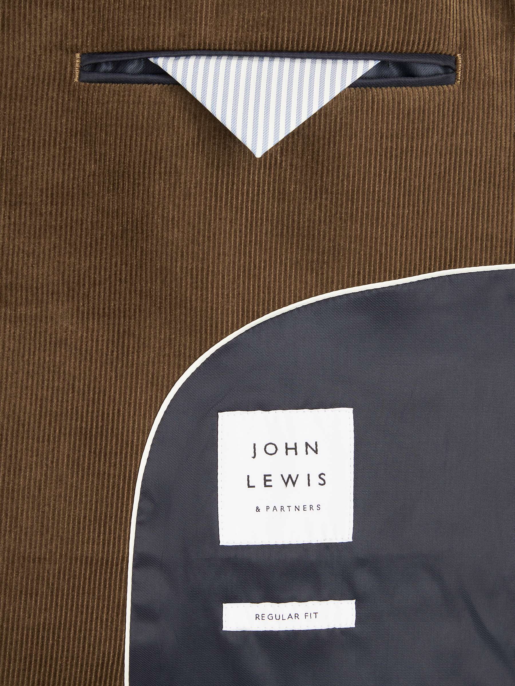Buy John Lewis Regular Fit Corduroy Blazer Online at johnlewis.com